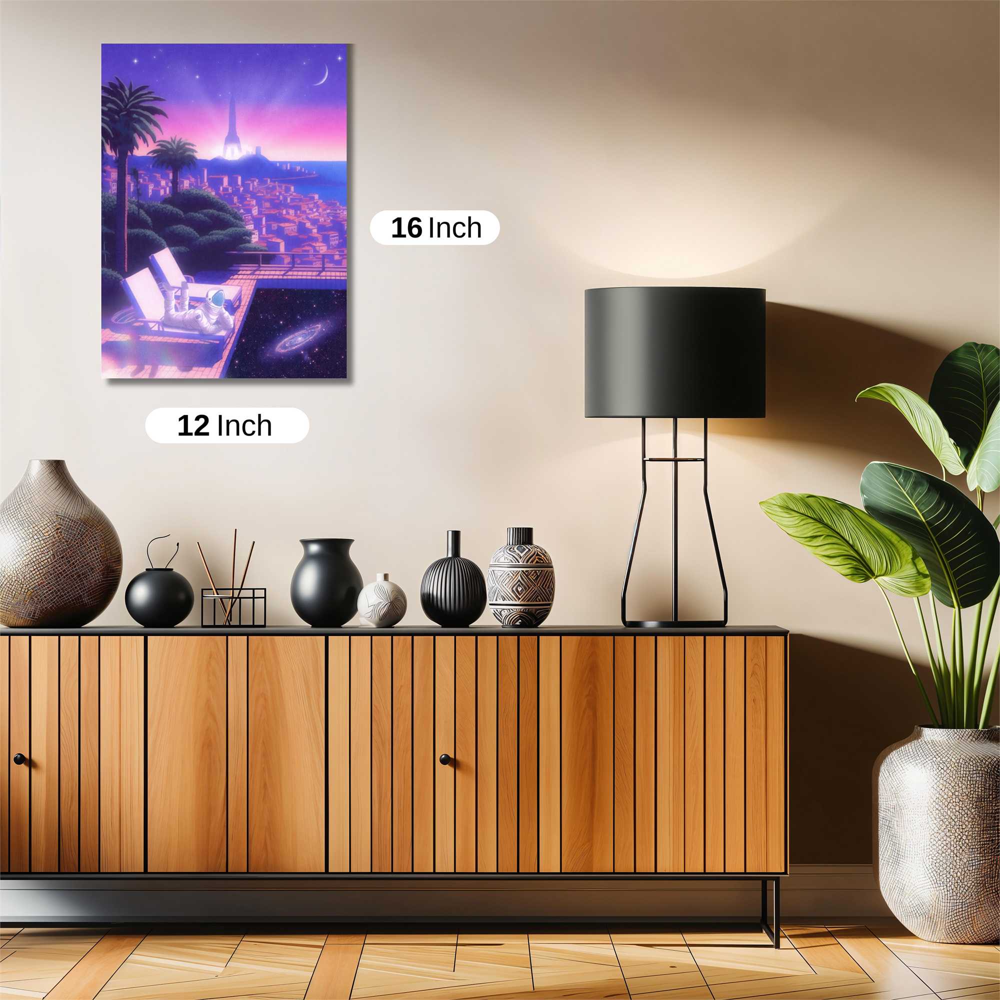 Eiffel Dreamscape Safe Wall Magnetic / M