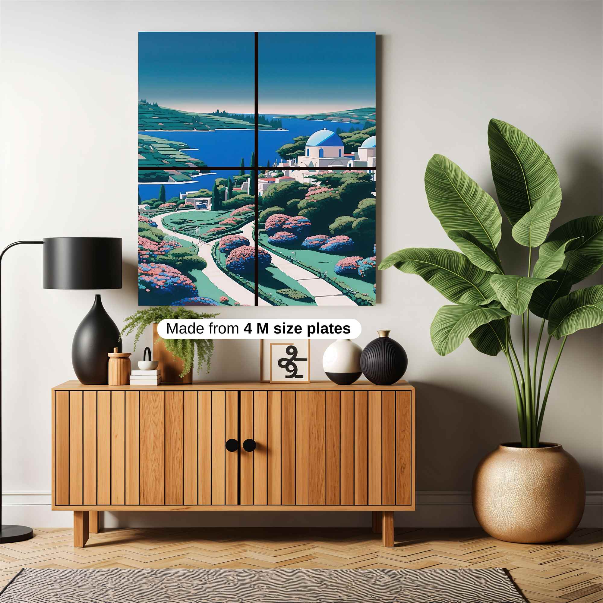Santorini Serenity Safe Wall Magnetic / M