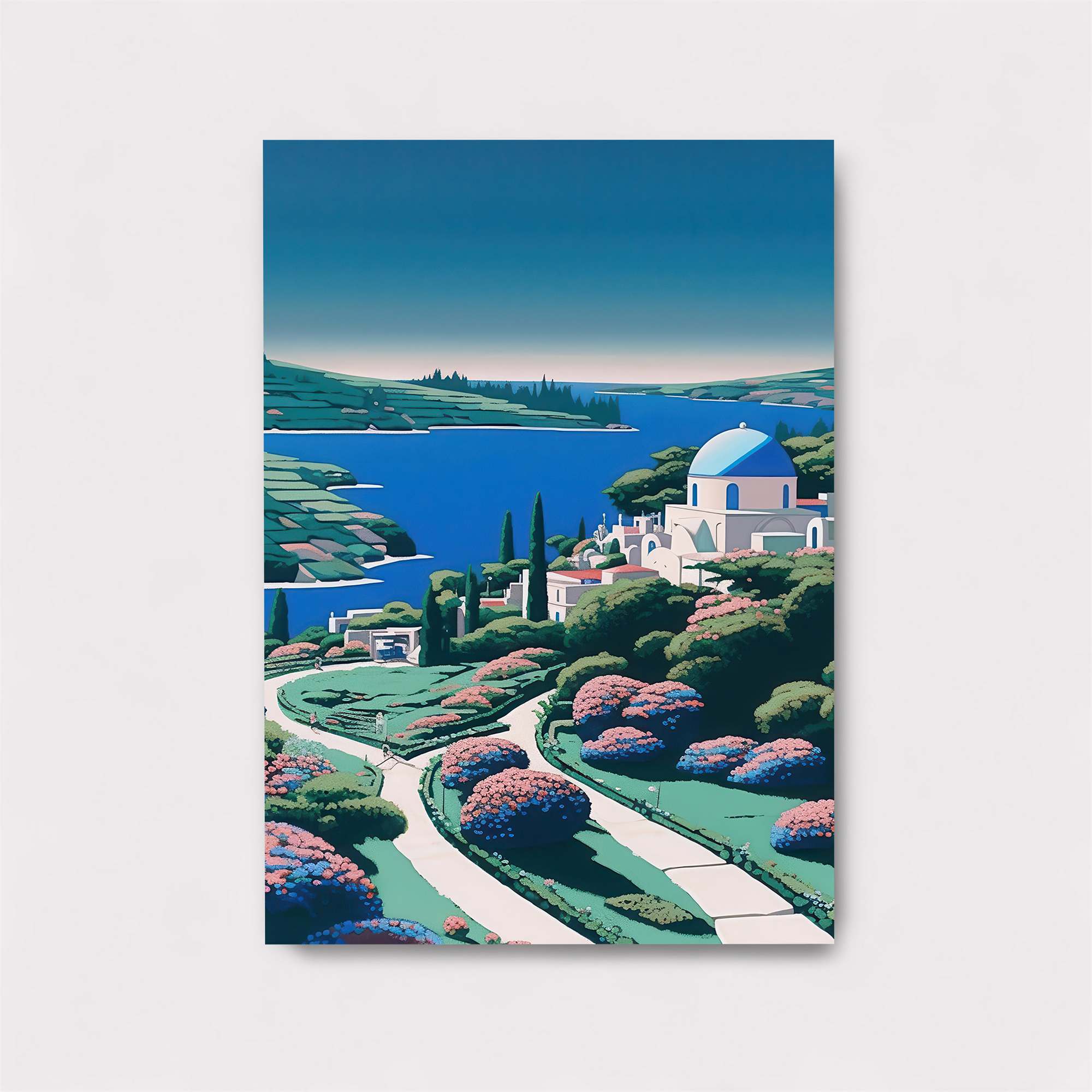 Santorini Serenity Safe Wall Magnetic / M