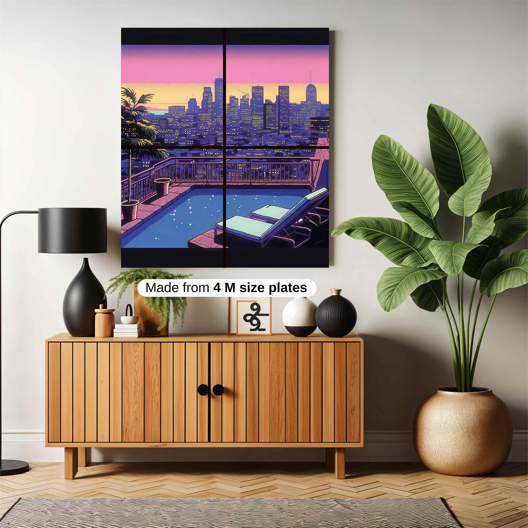 City Serenity Safe Wall Magnetic / M