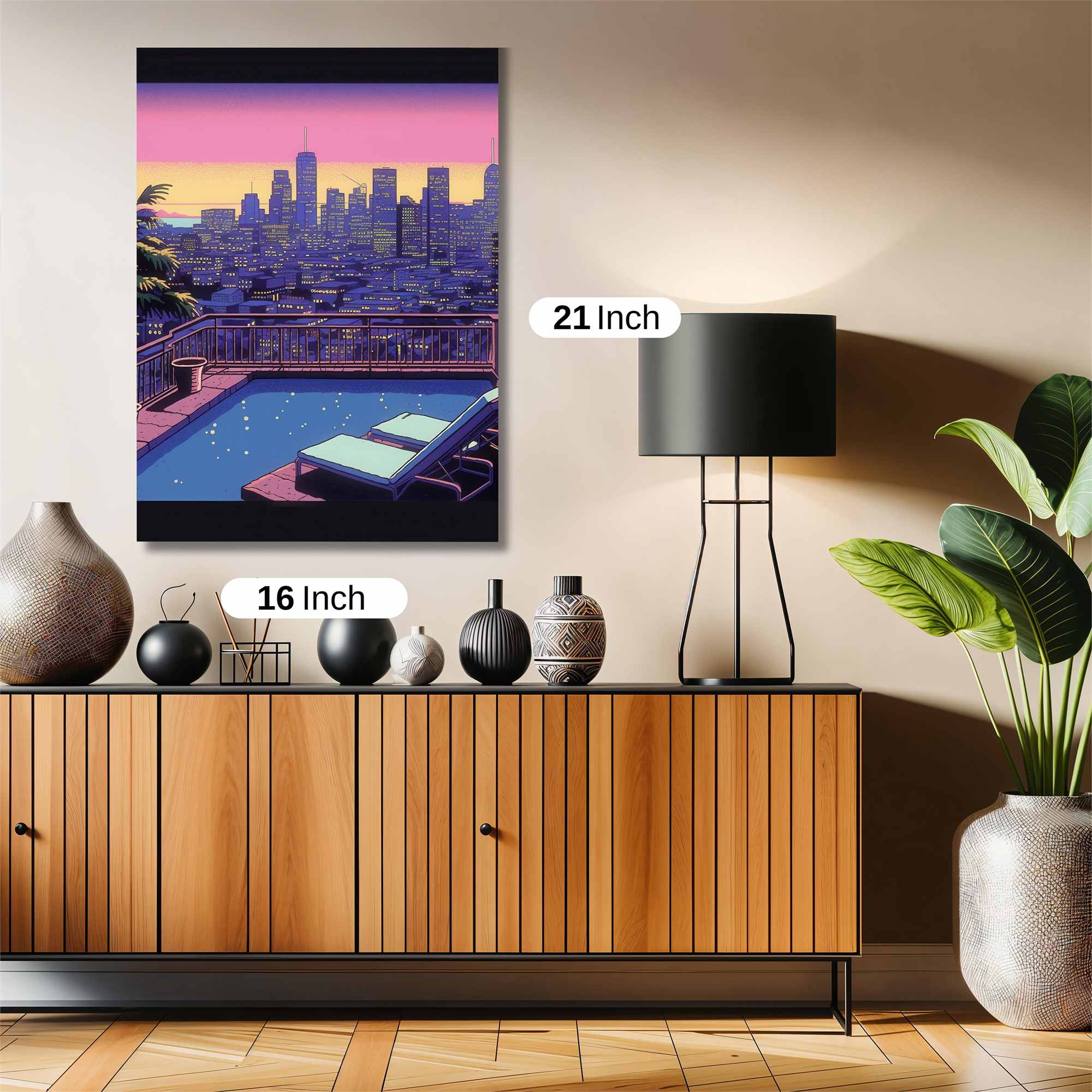 City Serenity Safe Wall Magnetic / M