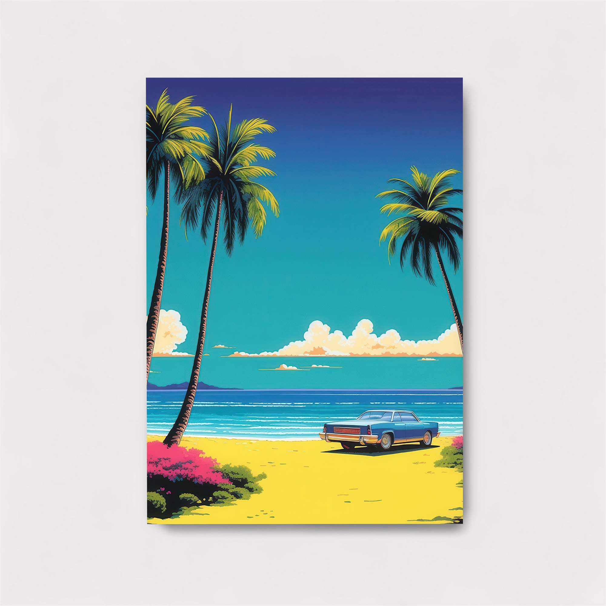 Beach Serenity Safe Wall Magnetic / M