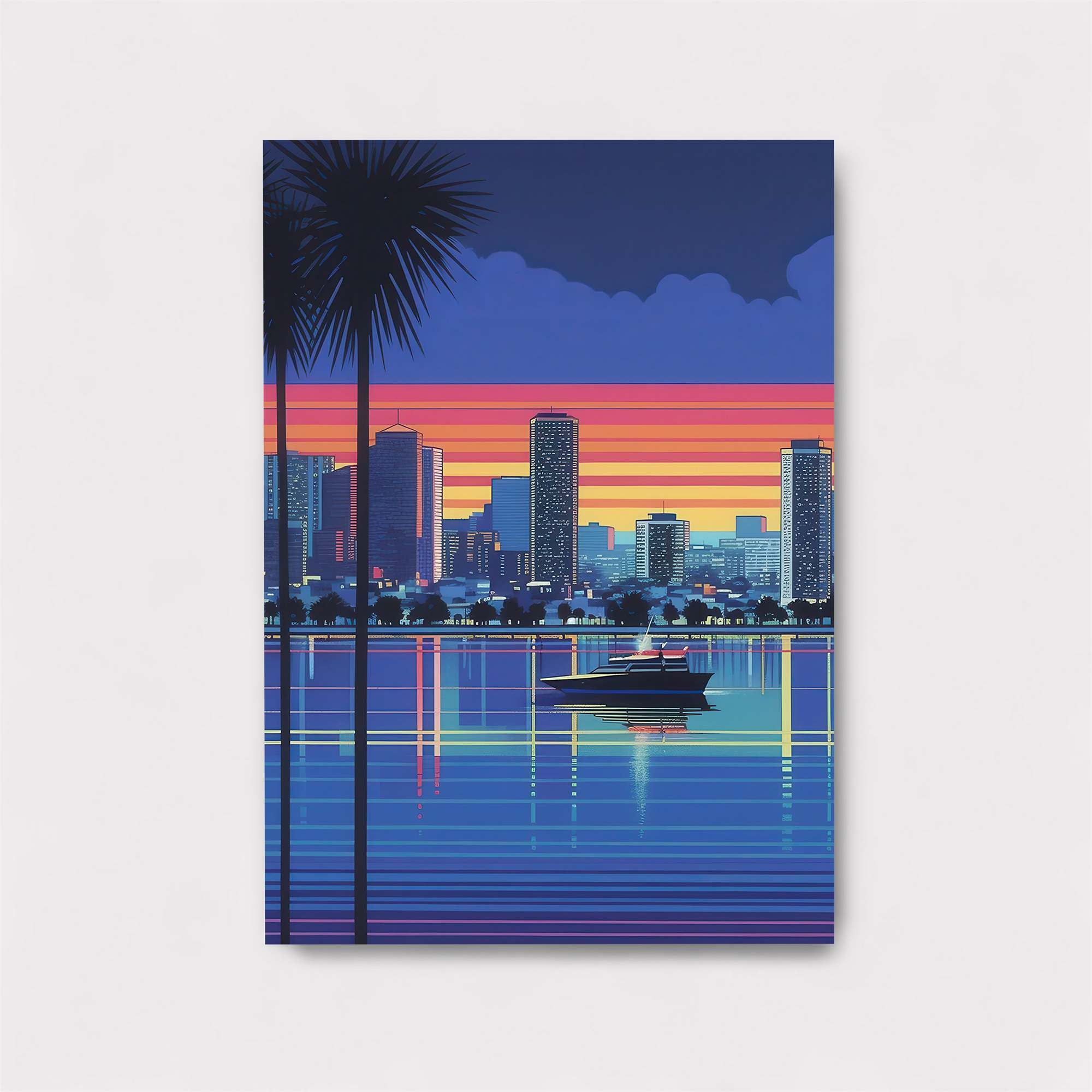 Sunset Serenity Safe Wall Magnetic / M