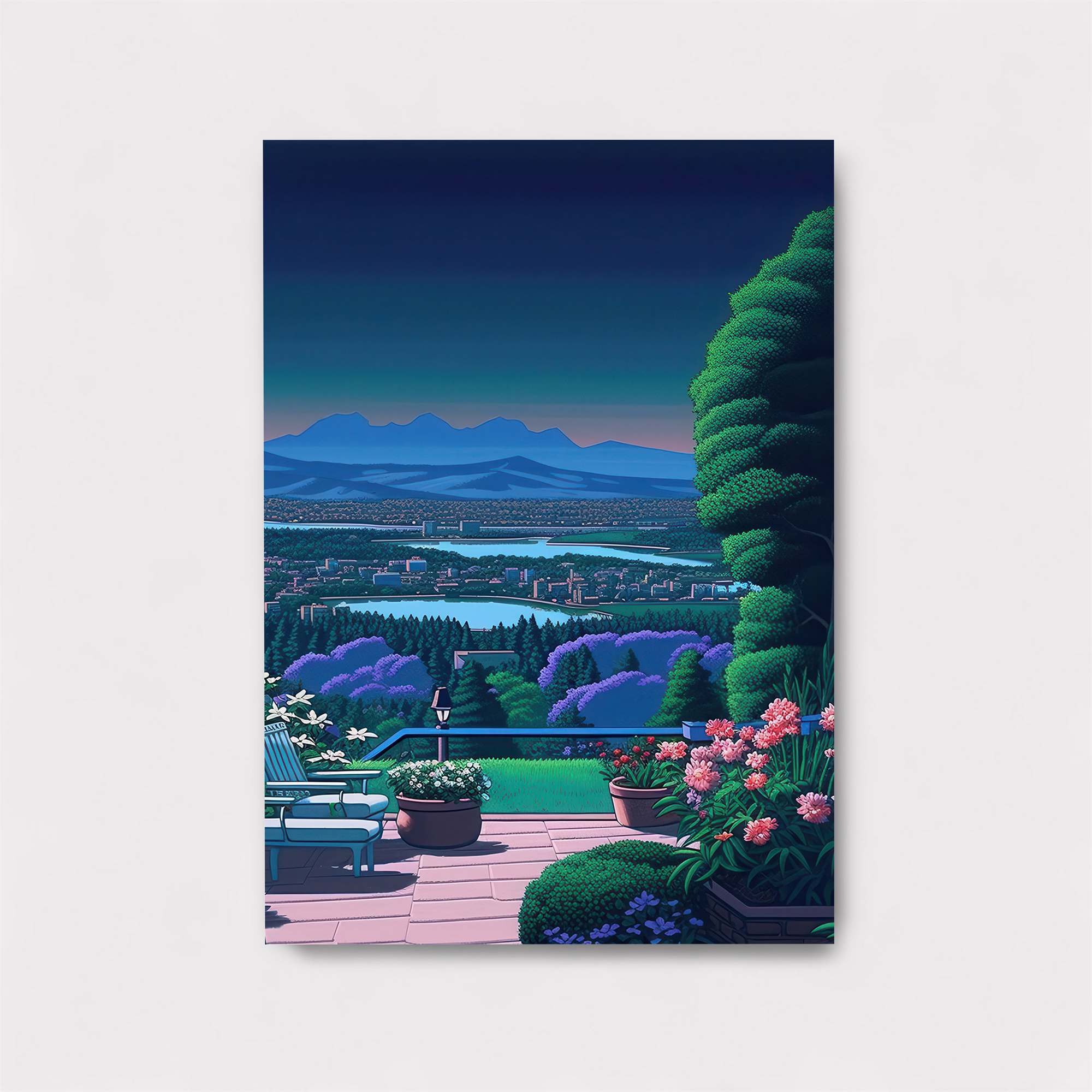 Mountain Serenity Safe Wall Magnetic / M