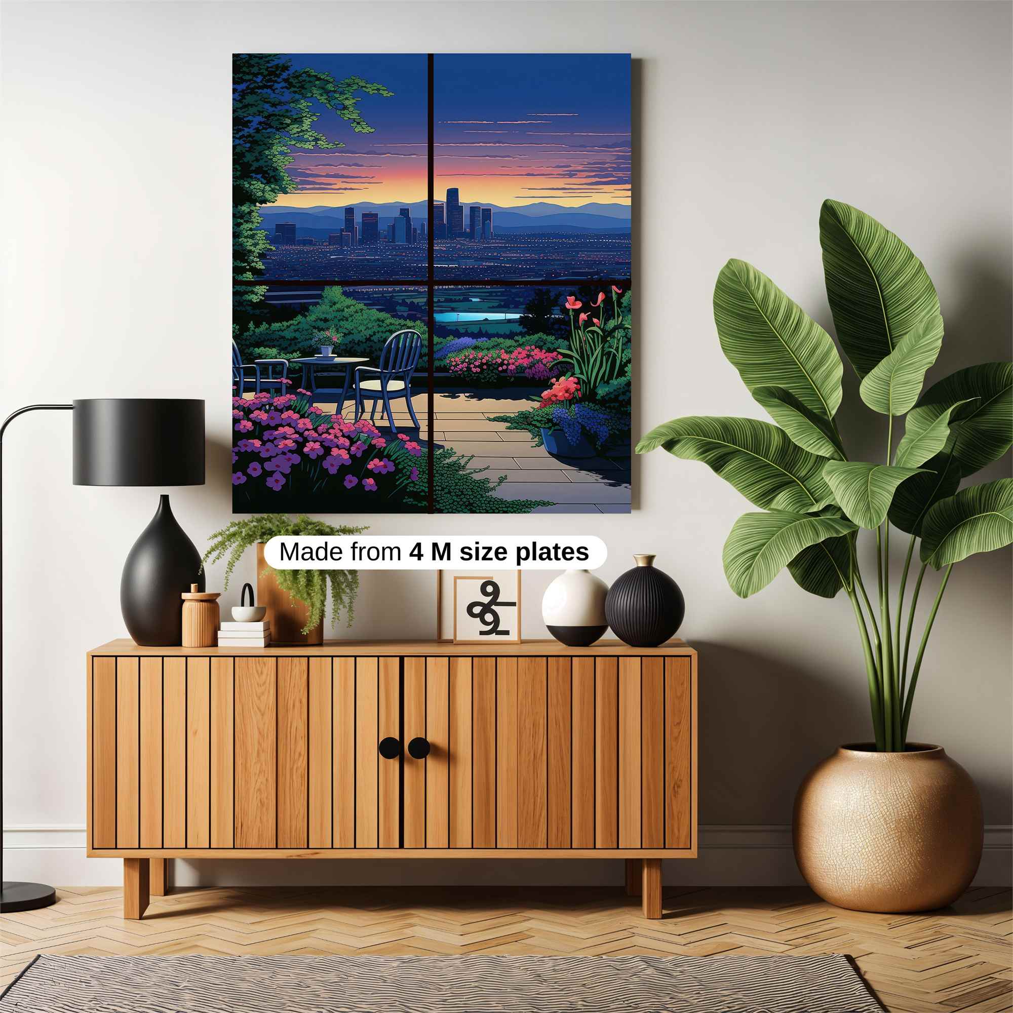 City Twilight Safe Wall Magnetic / M