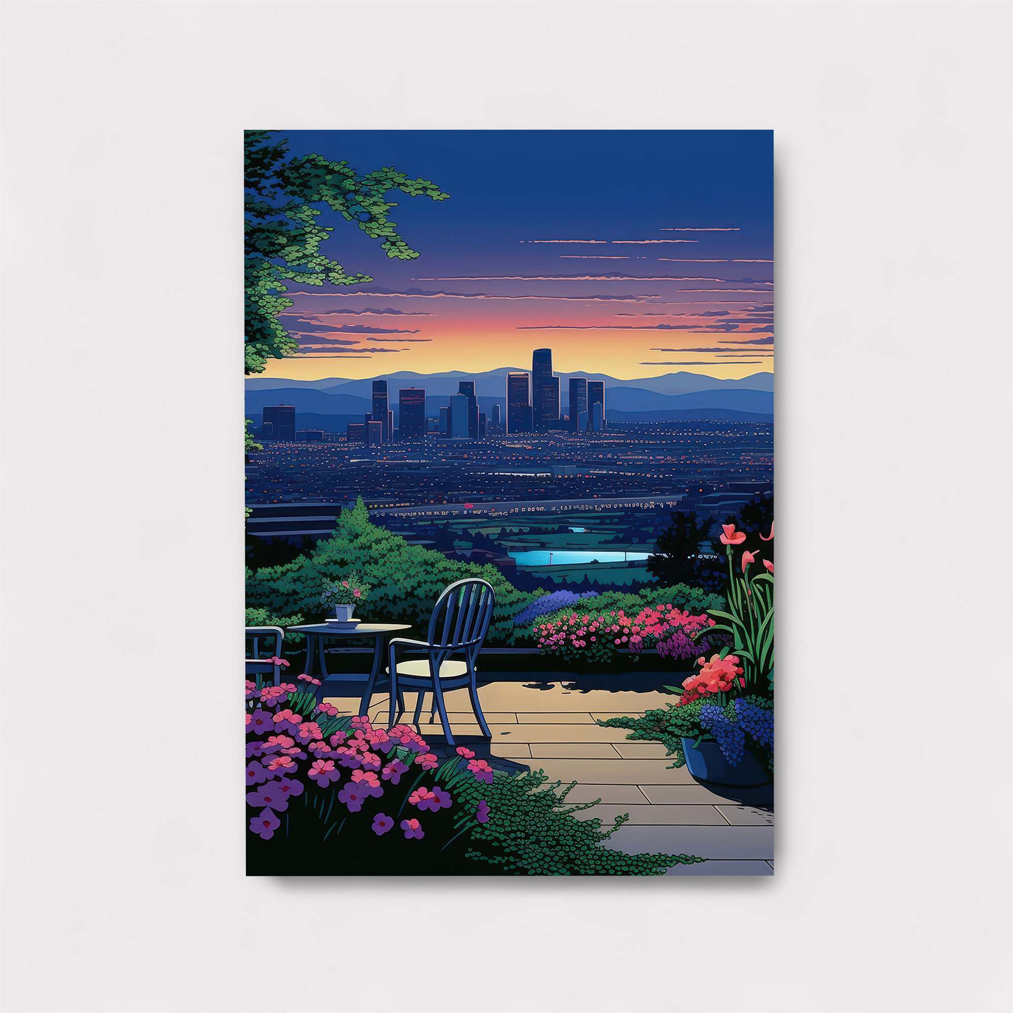 City Twilight Safe Wall Magnetic / M