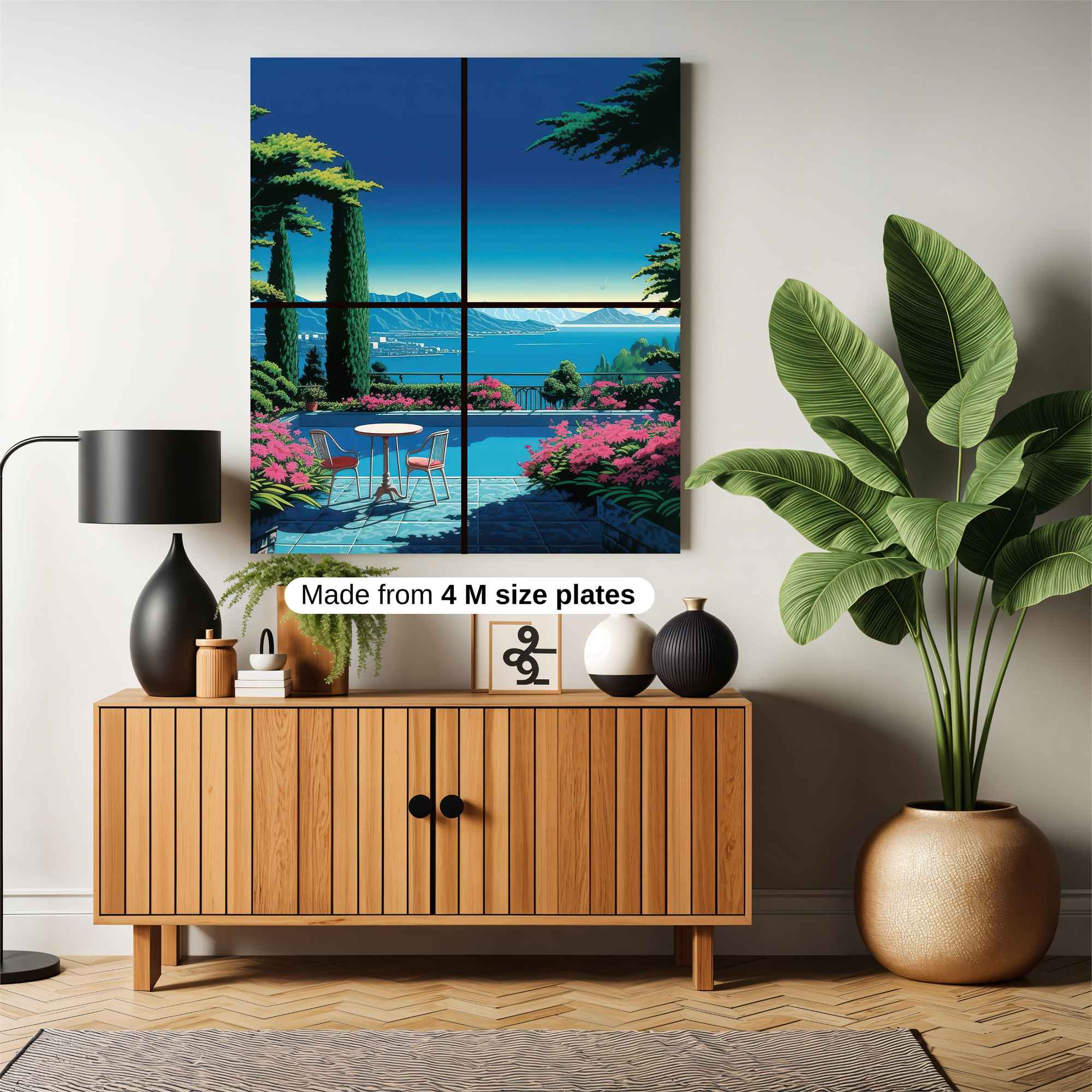 Lakeside Serenity Safe Wall Magnetic / M