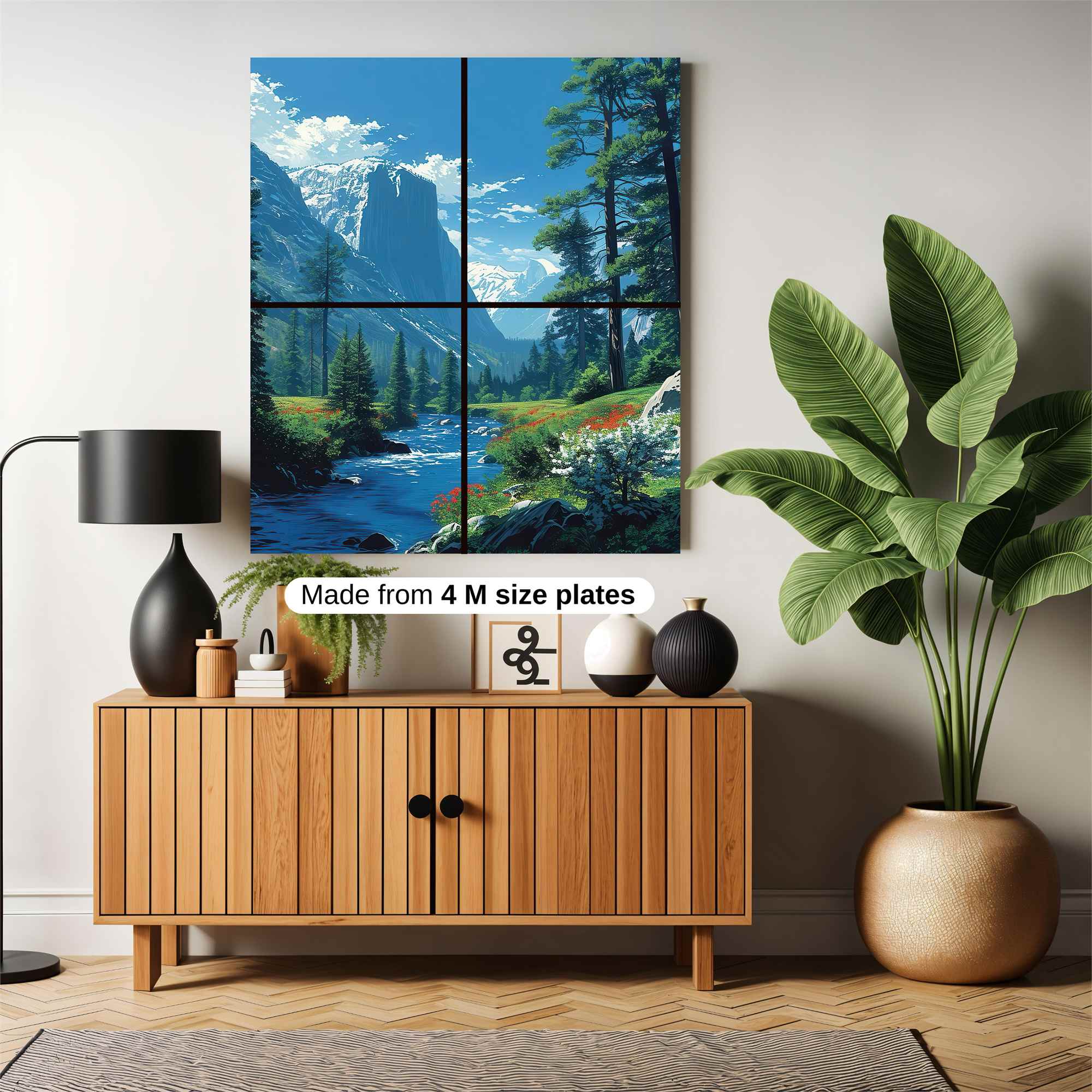 Beach Serenity Safe Wall Magnetic / M