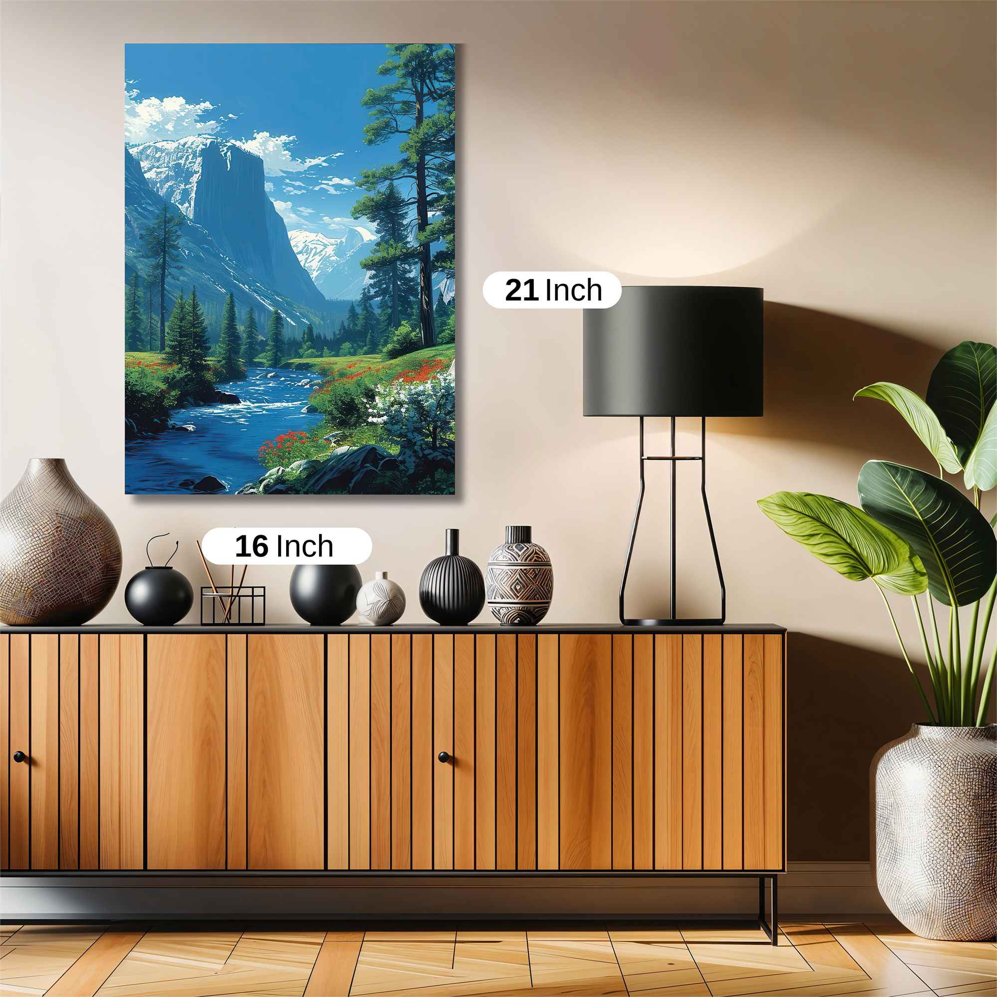Beach Serenity Safe Wall Magnetic / M