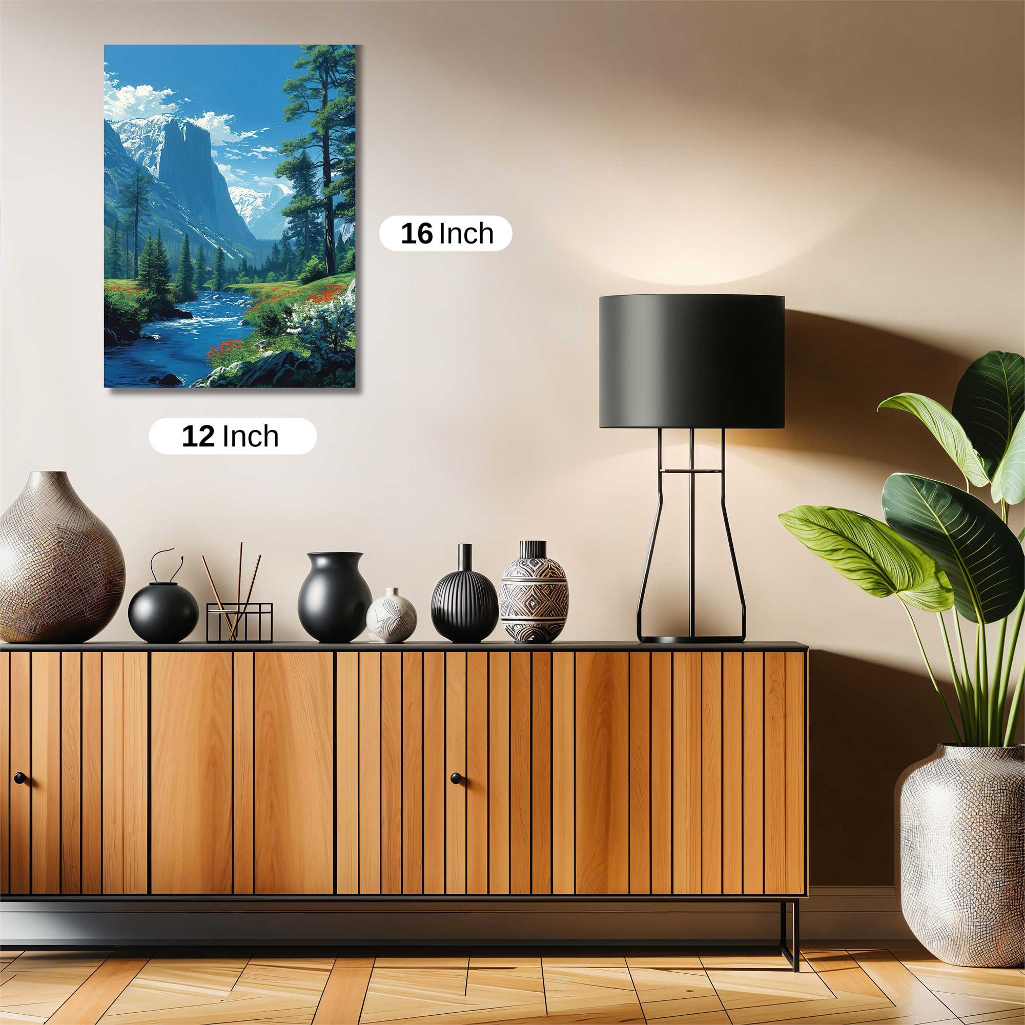 Beach Serenity Safe Wall Magnetic / M