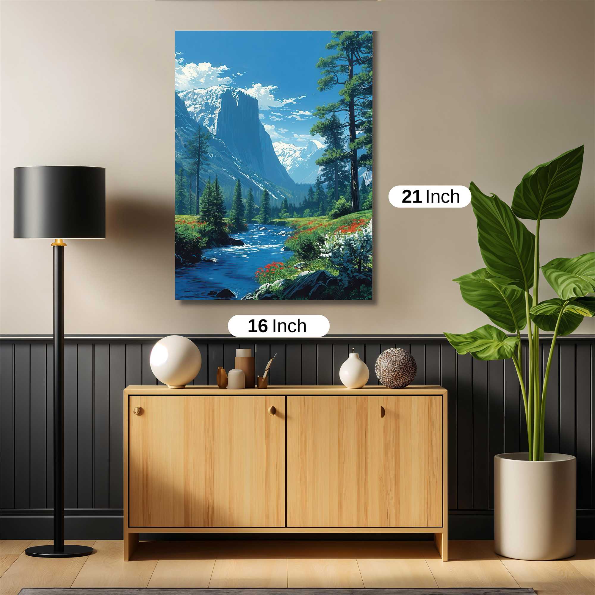 Beach Serenity Safe Wall Magnetic / M