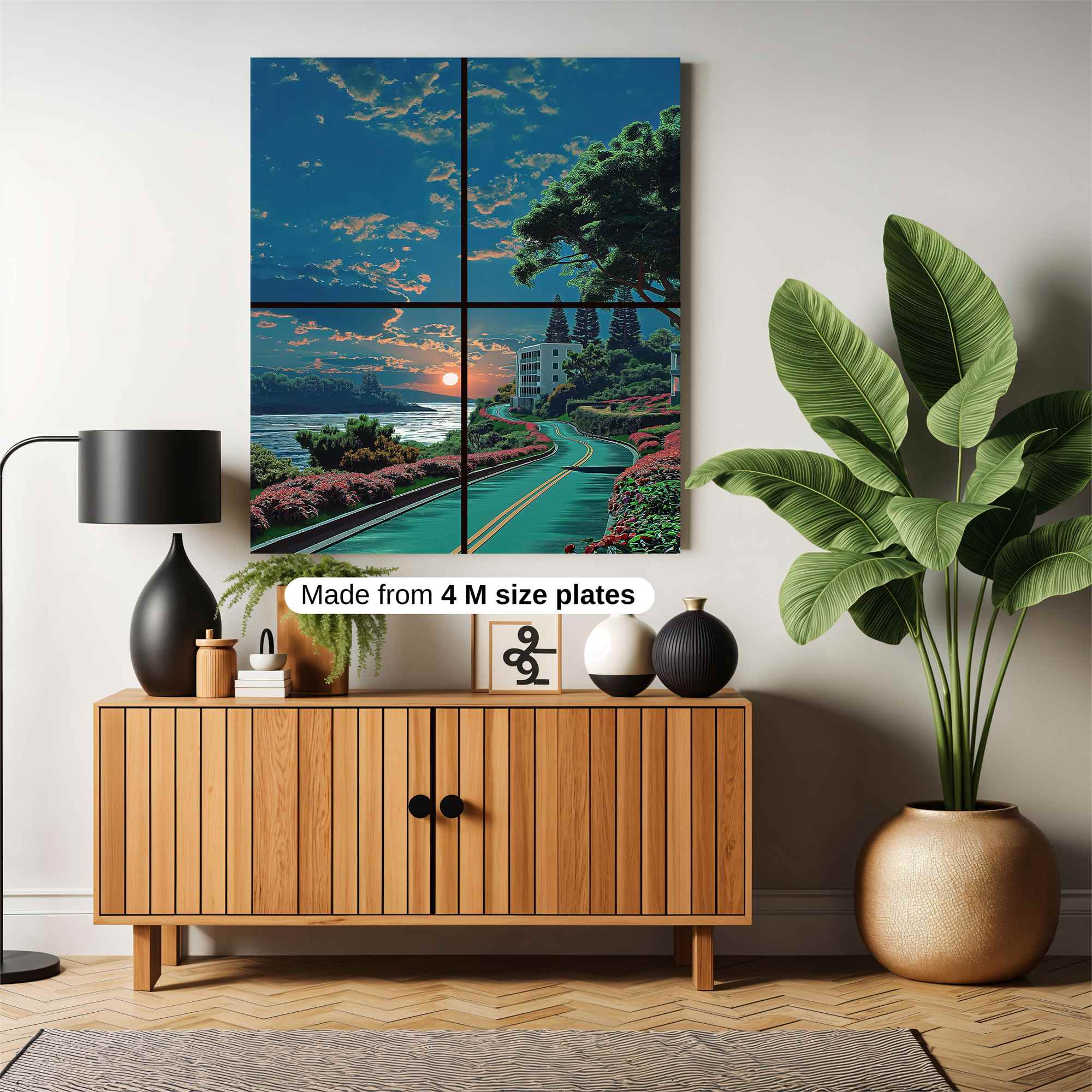Sunset Serenity Safe Wall Magnetic / M