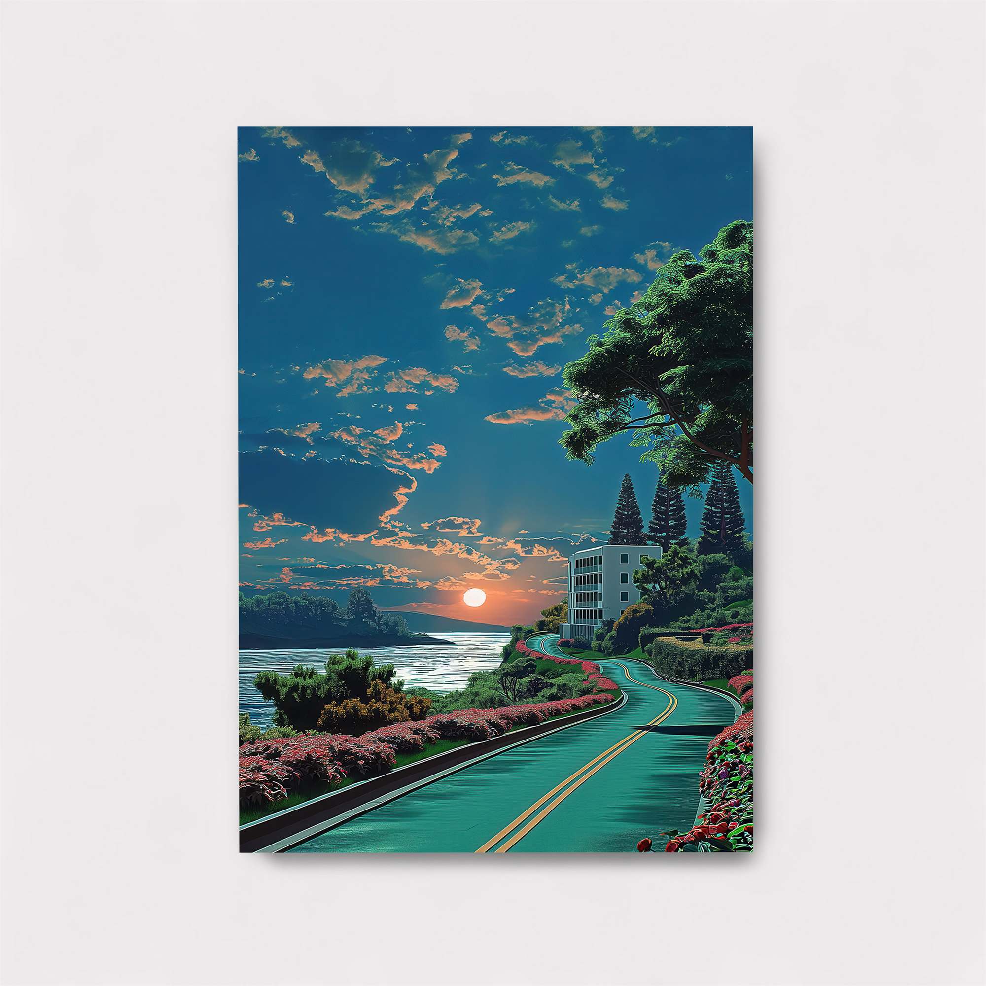 Sunset Serenity Safe Wall Magnetic / M
