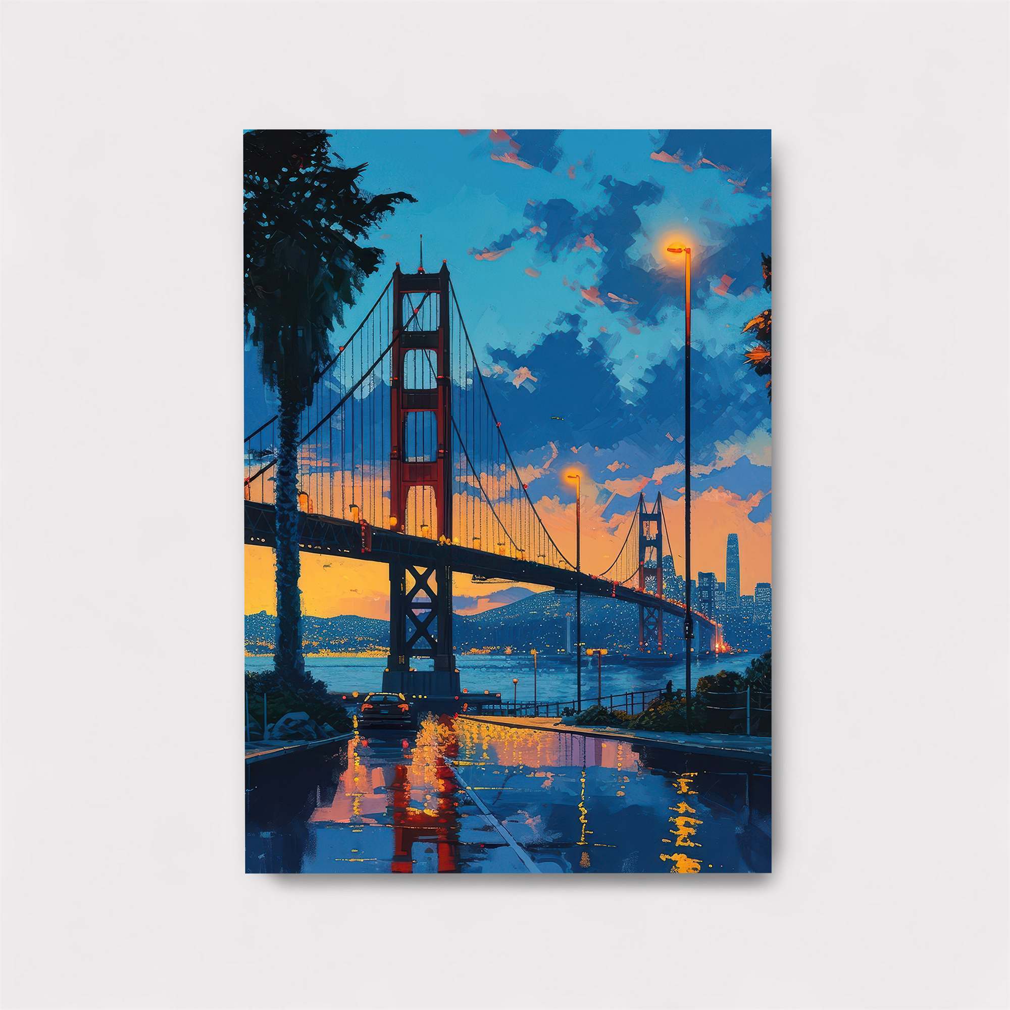 Golden Serenity Safe Wall Magnetic / M