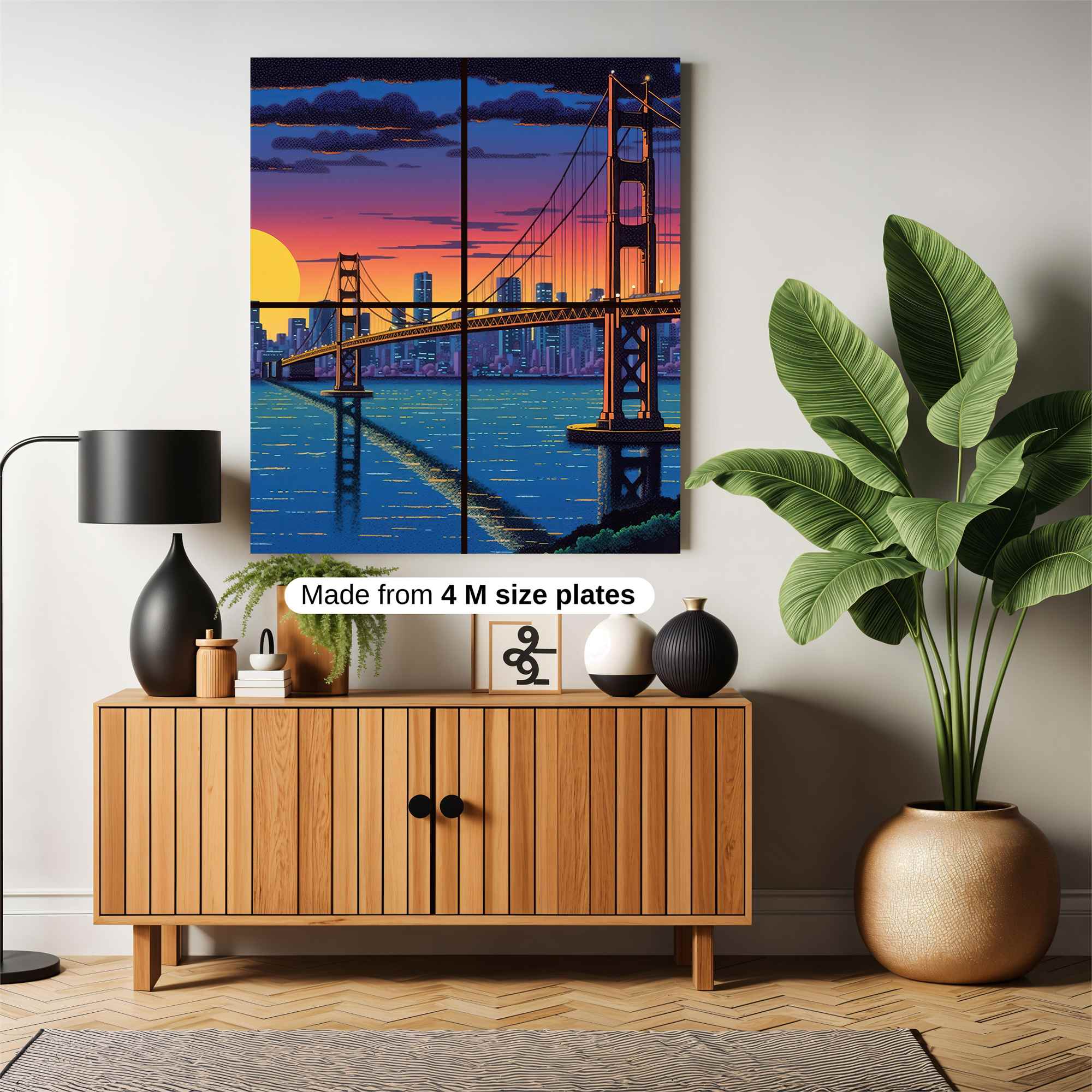 Golden Twilight Safe Wall Magnetic / M