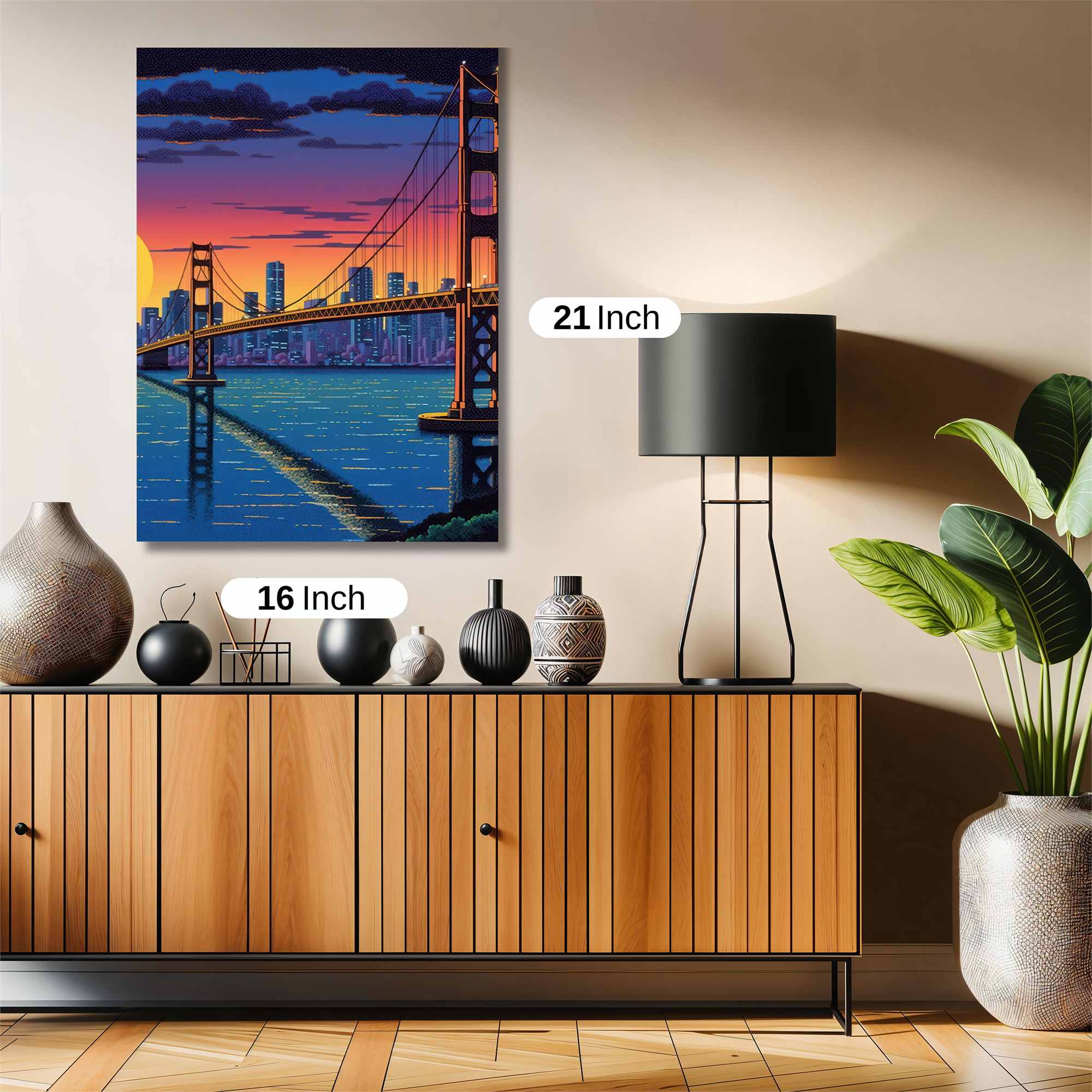 Golden Twilight Safe Wall Magnetic / M