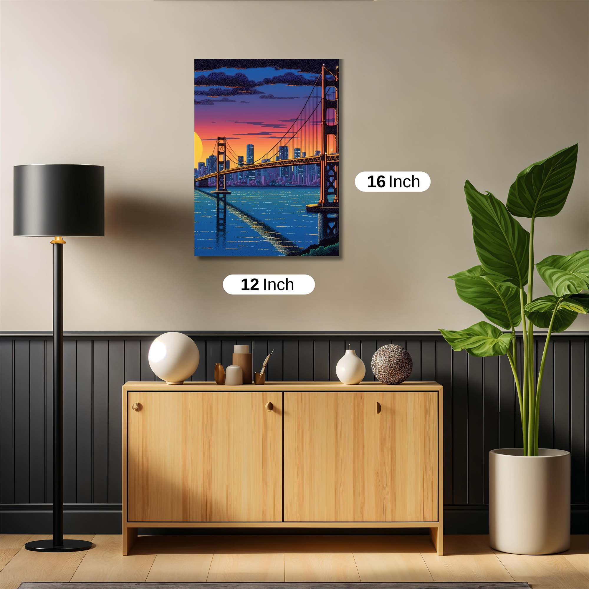 Golden Twilight Safe Wall Magnetic / M