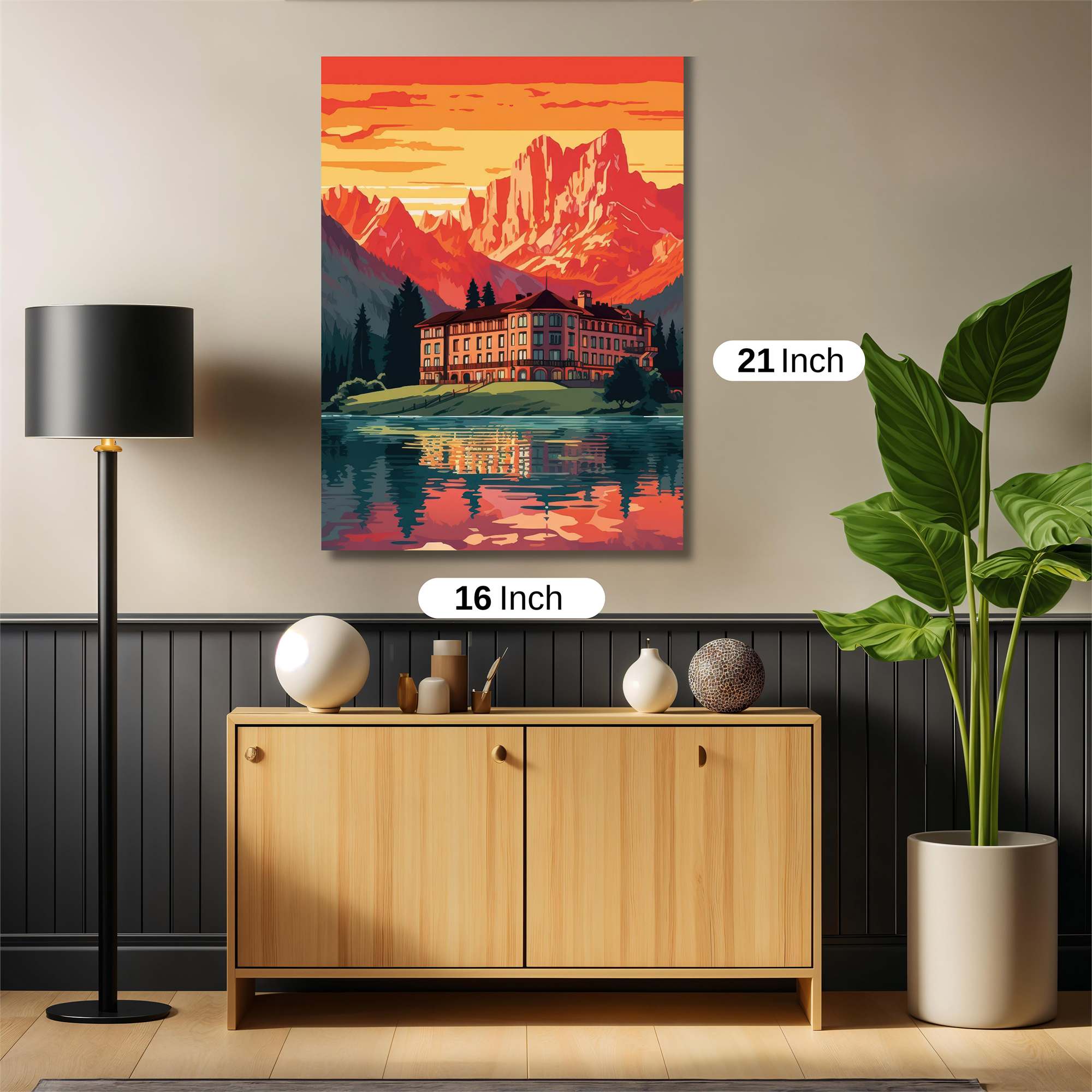 Lavaredo Serenity Safe Wall Magnetic / M