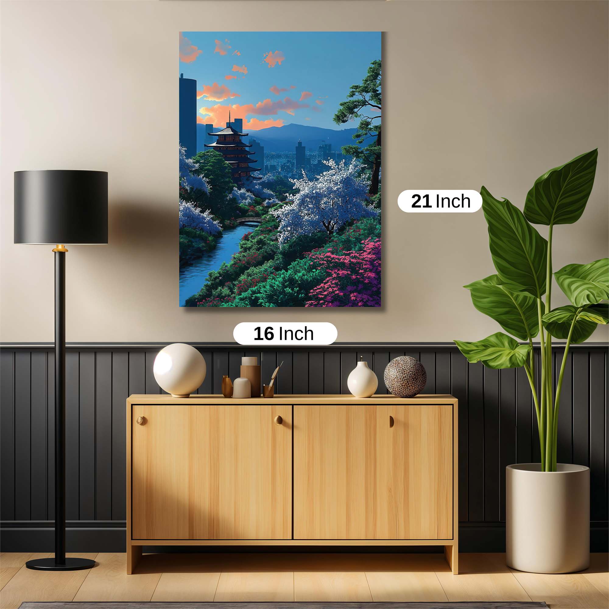 Pagoda Serenity Safe Wall Magnetic / M