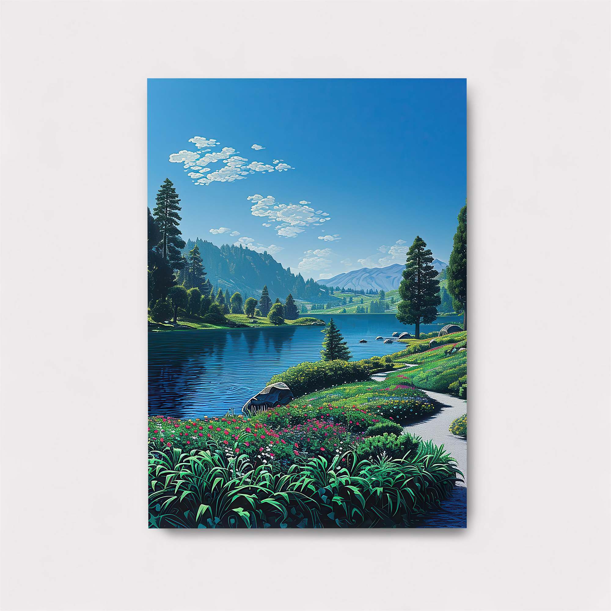Serenity Lake Safe Wall Magnetic / M