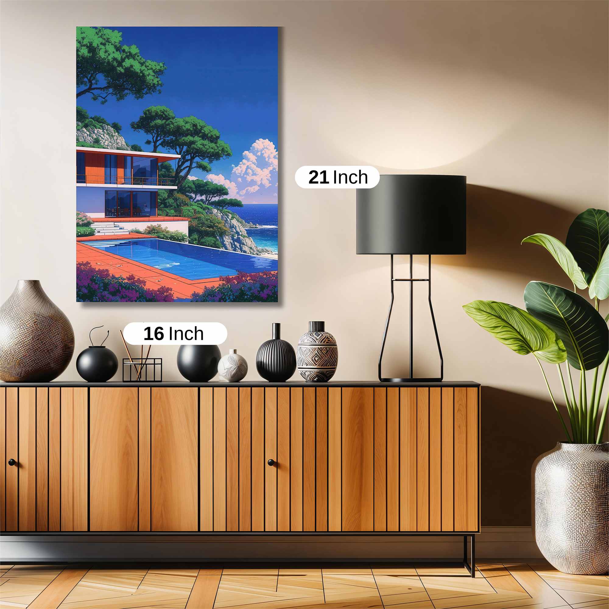 Villa Serenity Safe Wall Magnetic / M
