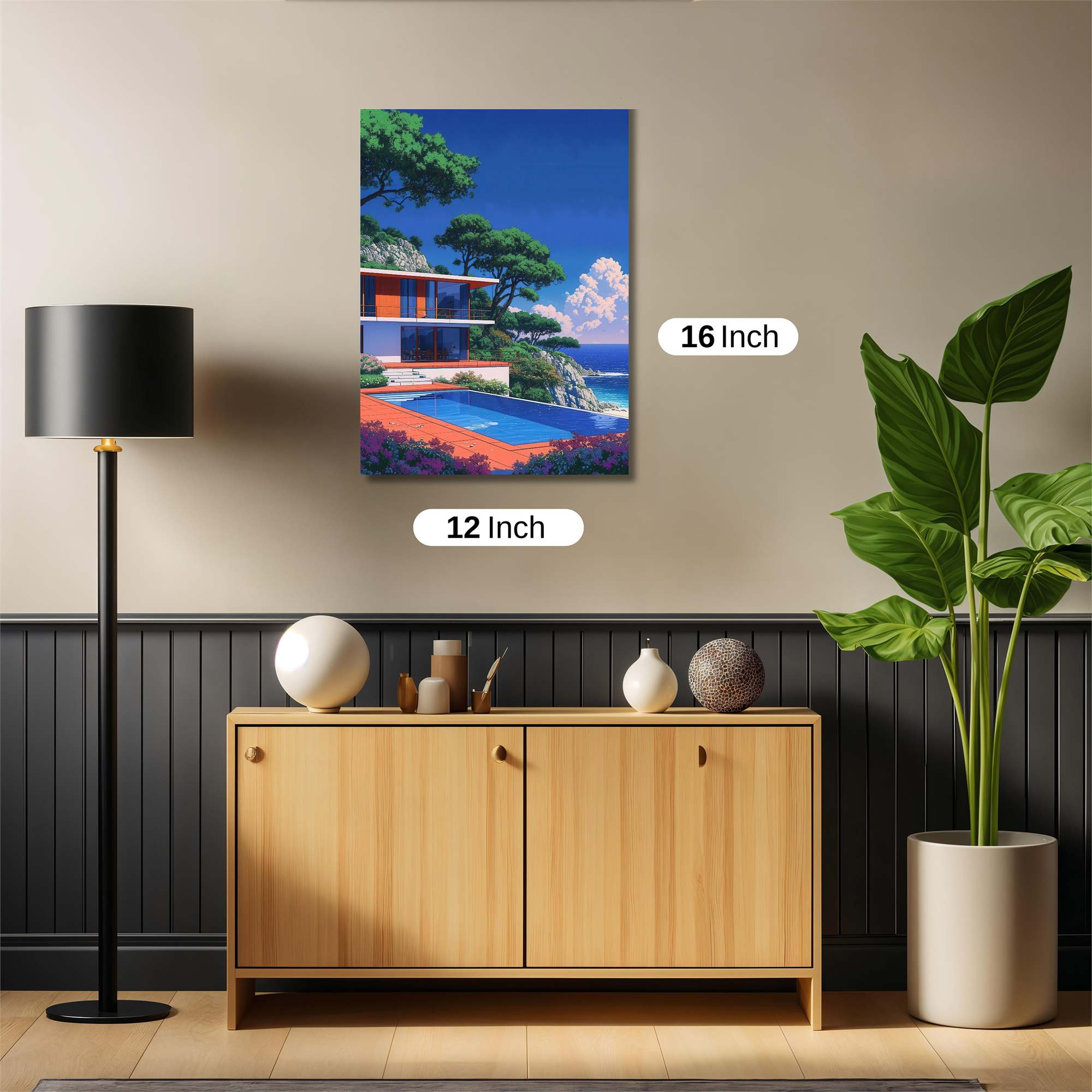 Villa Serenity Safe Wall Magnetic / M