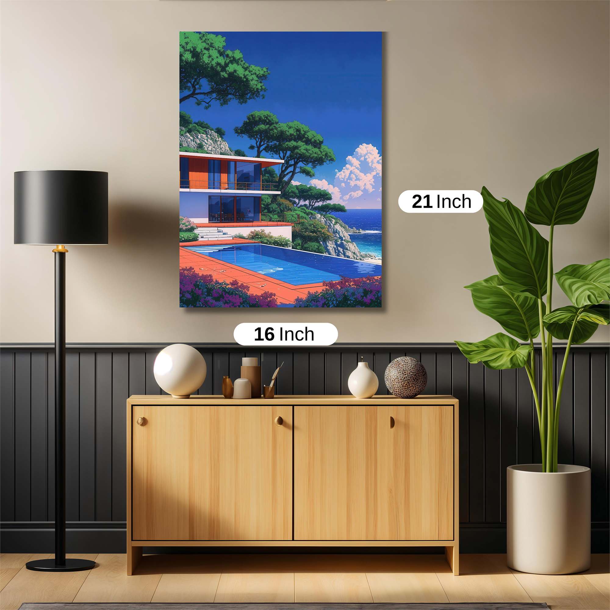 Villa Serenity Safe Wall Magnetic / M