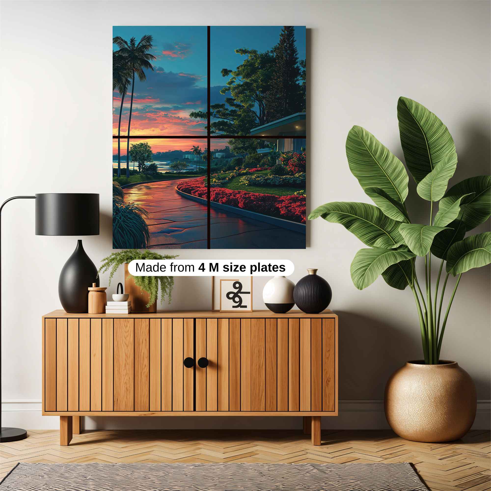 Sunset Serenity Safe Wall Magnetic / M