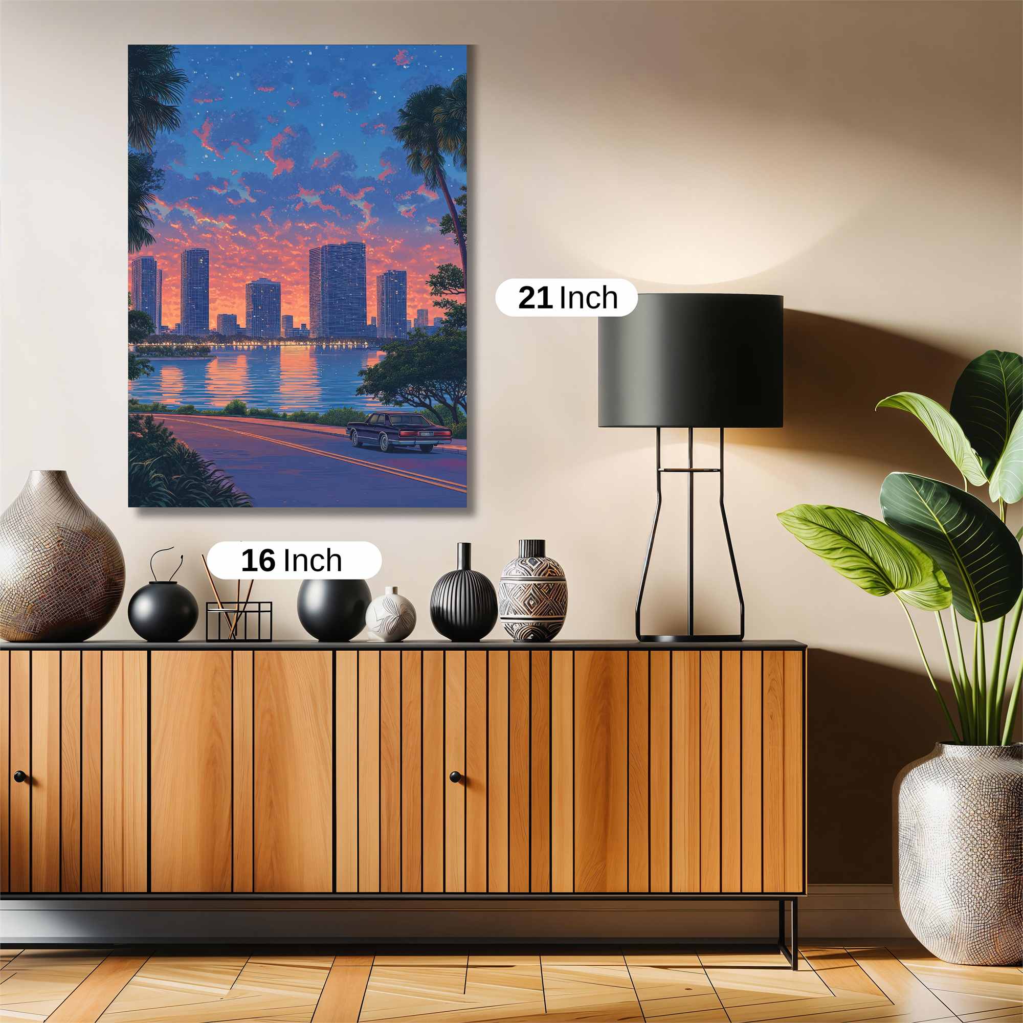 Miami Dreamscape Safe Wall Magnetic / M