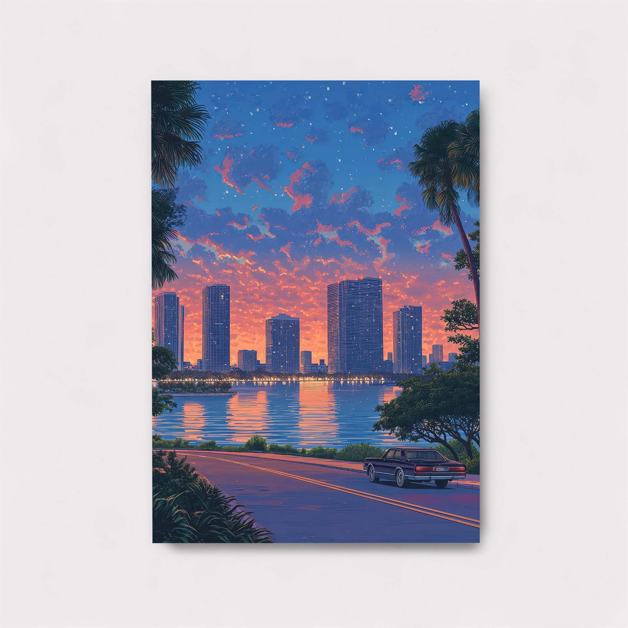 Miami Dreamscape Safe Wall Magnetic / M