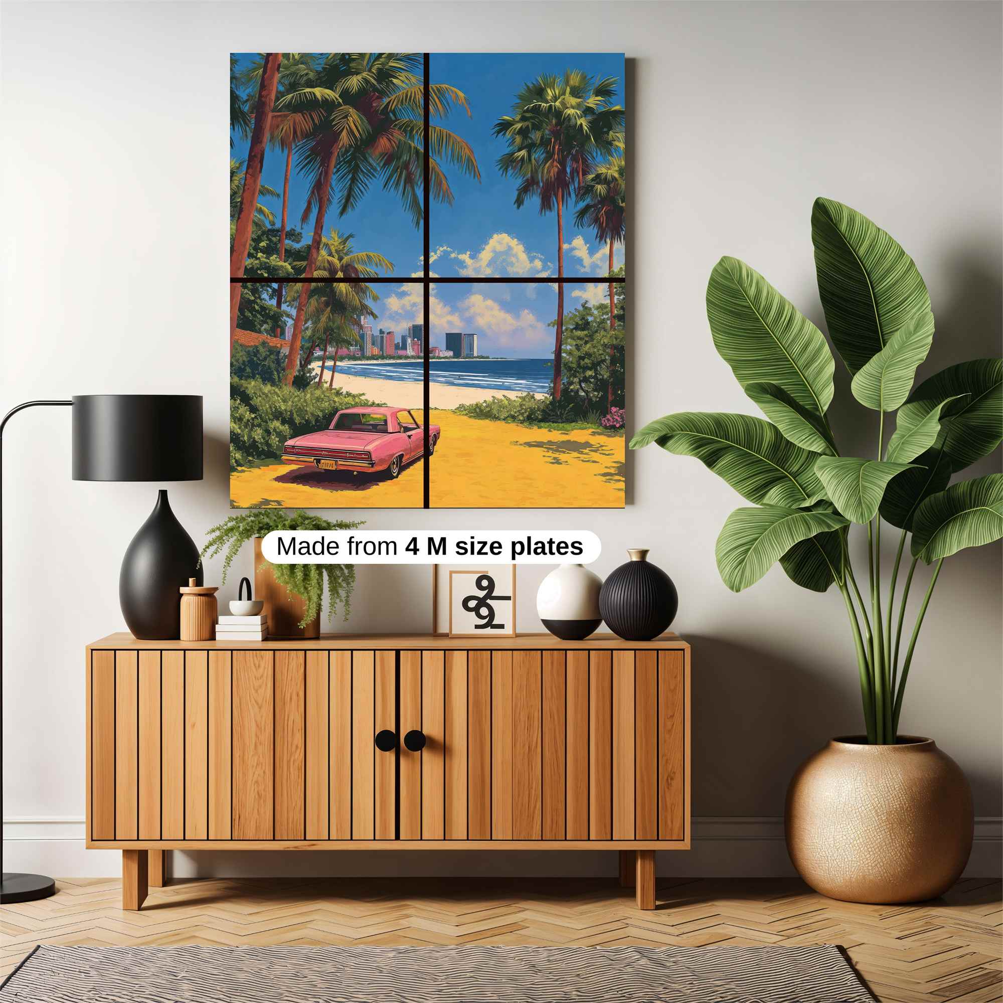 Tropical Bliss Safe Wall Magnetic / M