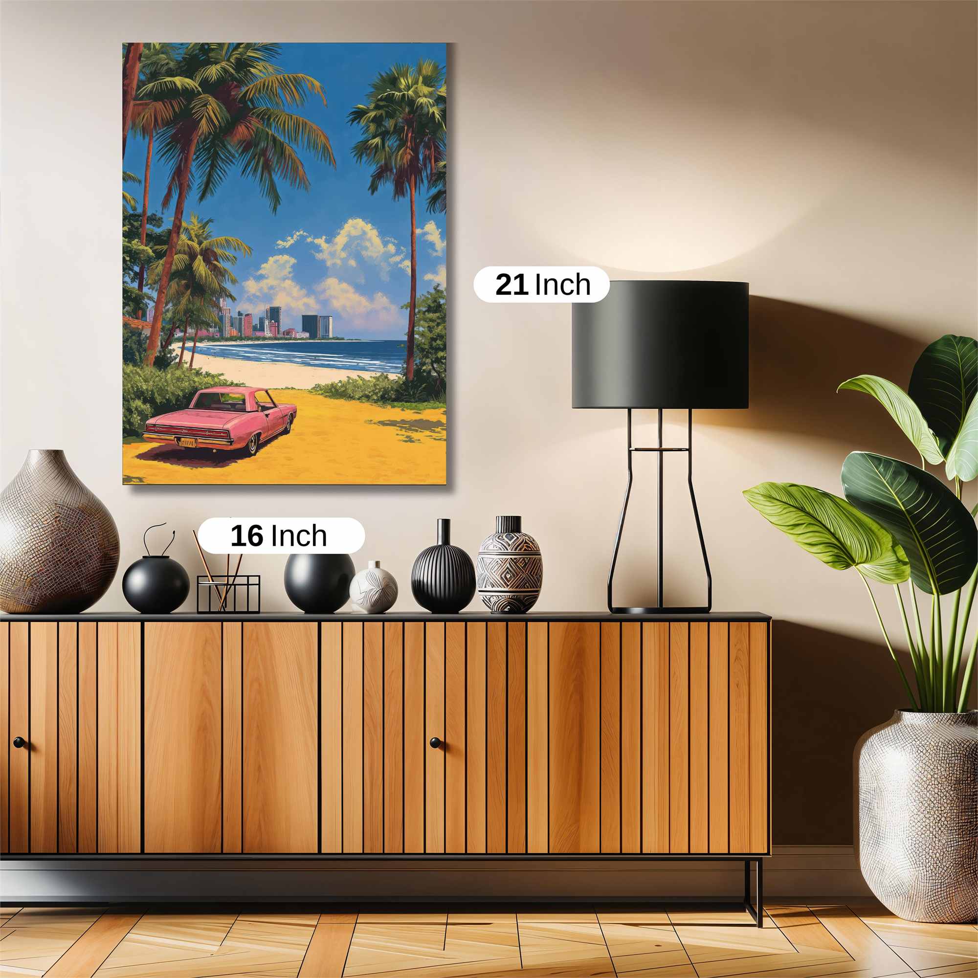 Tropical Bliss Safe Wall Magnetic / M