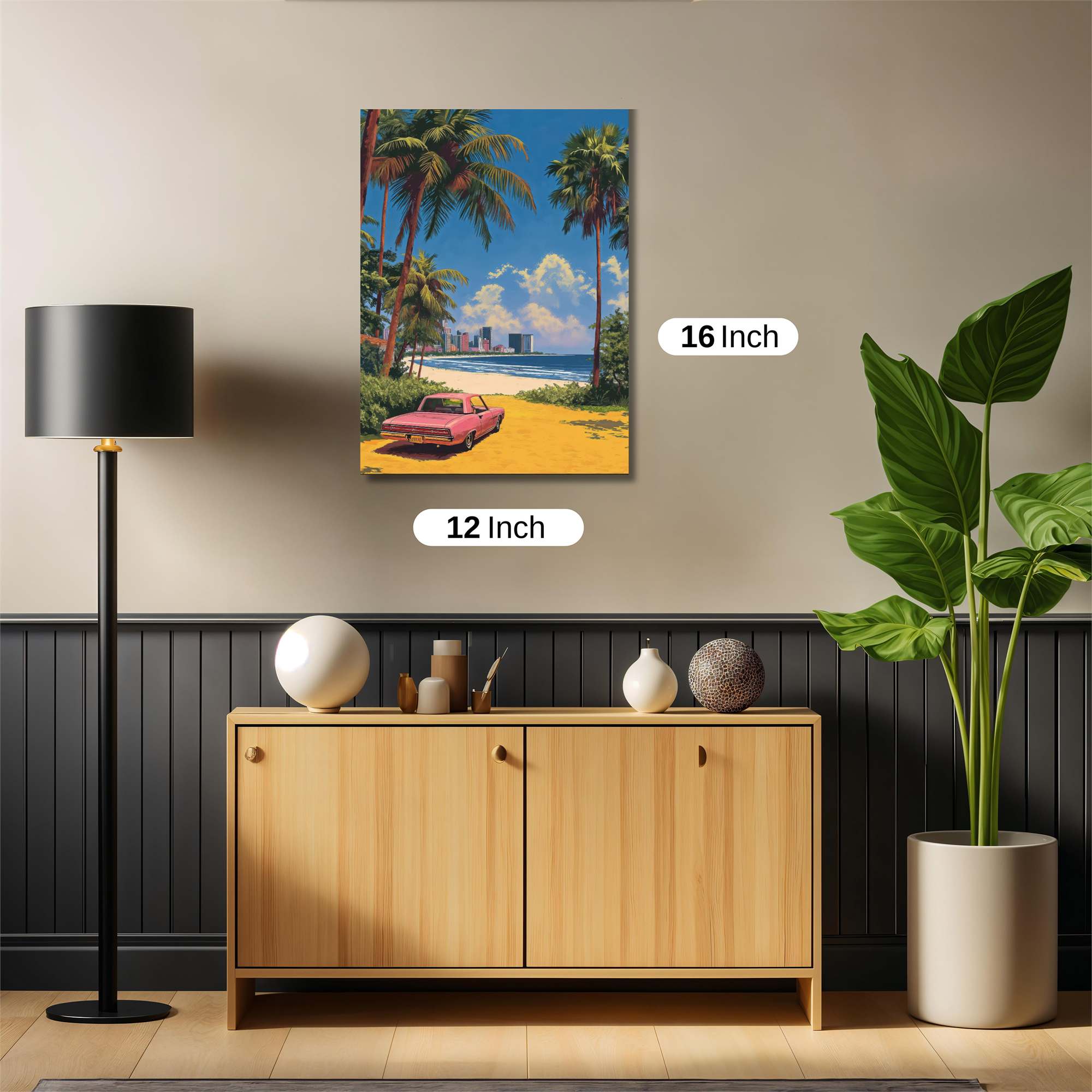 Tropical Bliss Safe Wall Magnetic / M