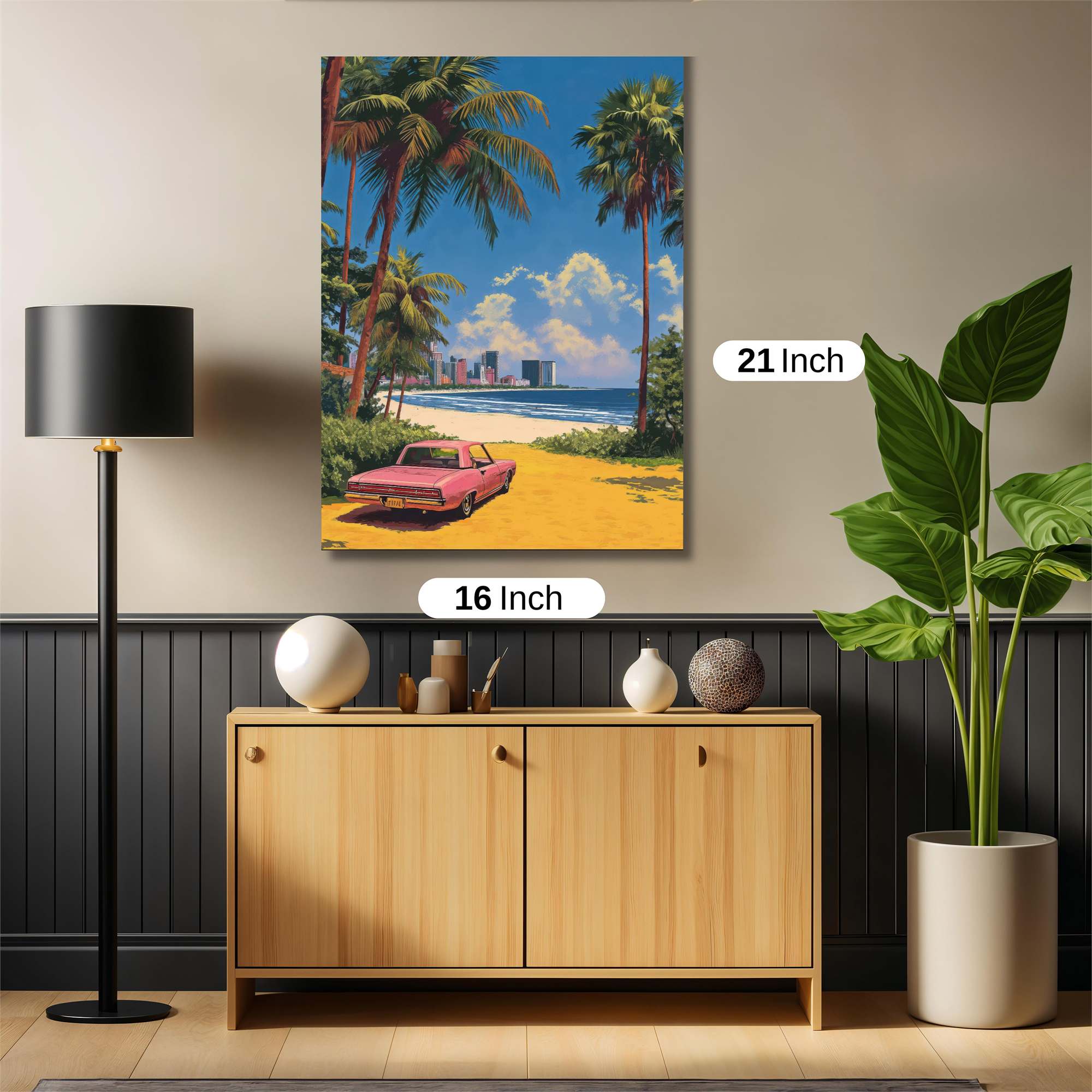 Tropical Bliss Safe Wall Magnetic / M