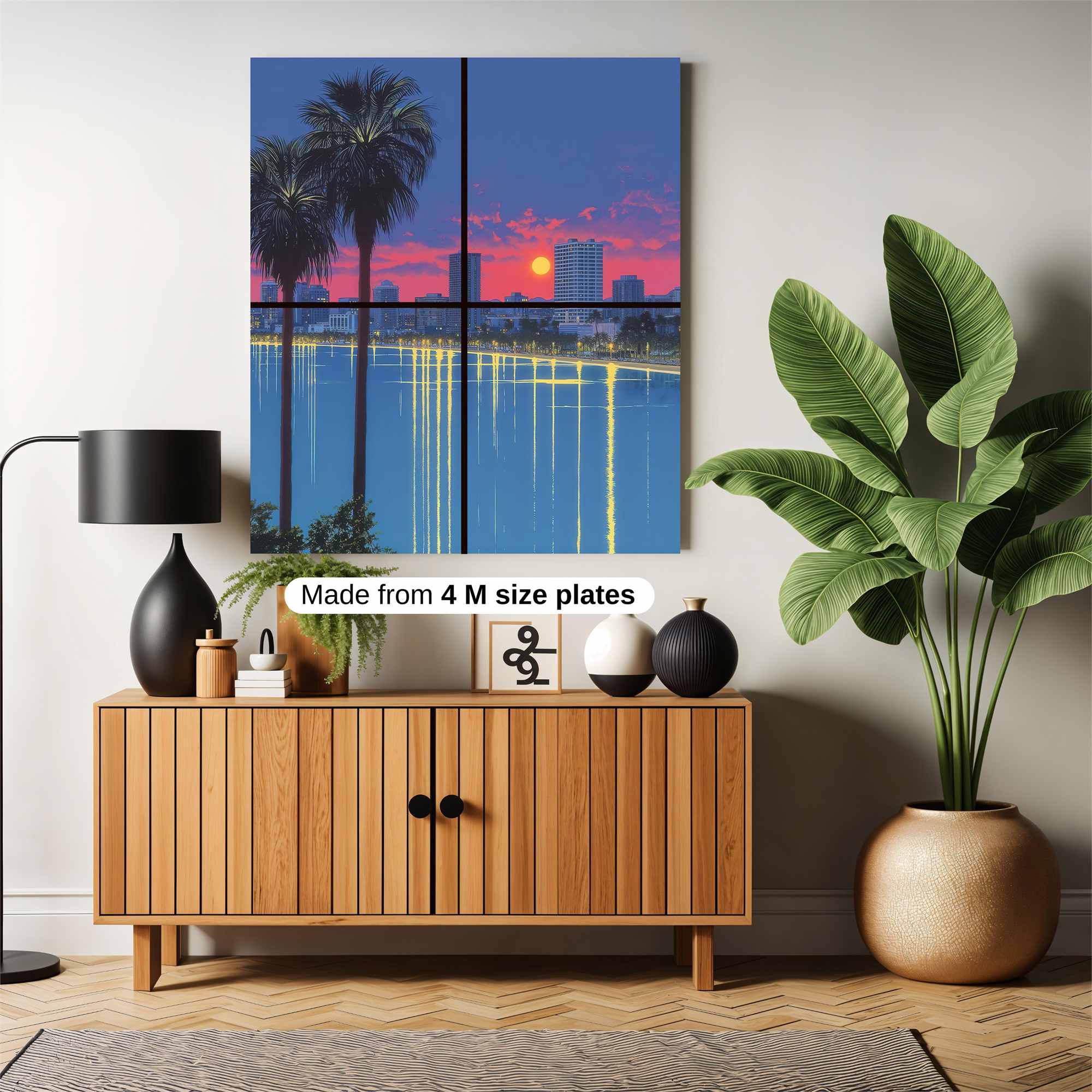 Sunset Serenity Safe Wall Magnetic / M