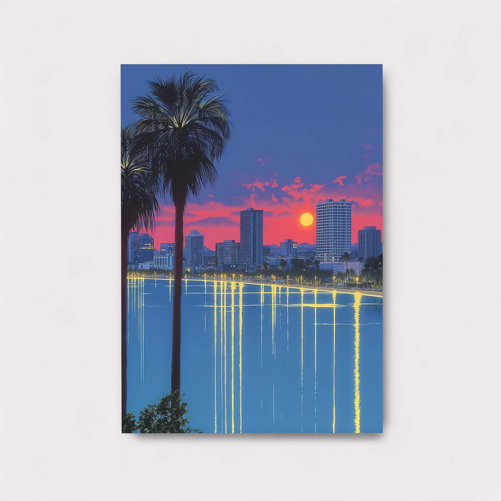 Sunset Serenity Safe Wall Magnetic / M