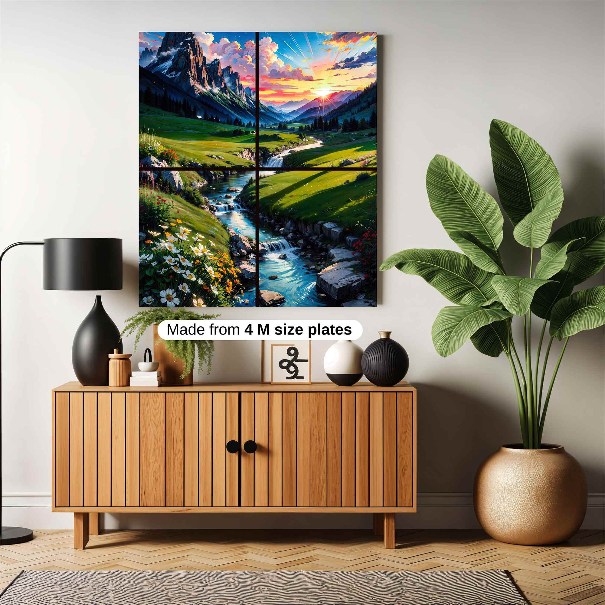 Alpine Bliss Safe Wall Magnetic / M