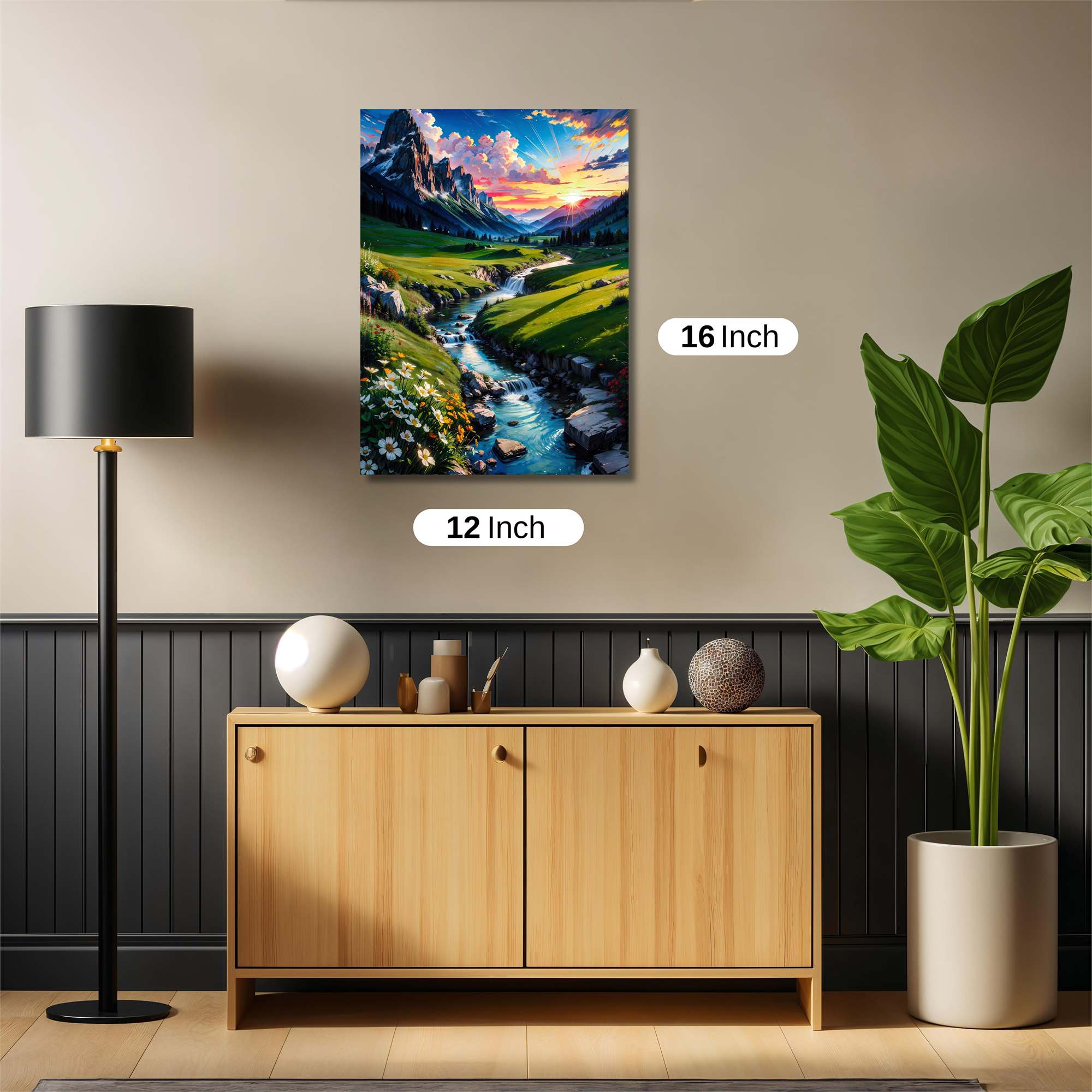 Alpine Bliss Safe Wall Magnetic / M