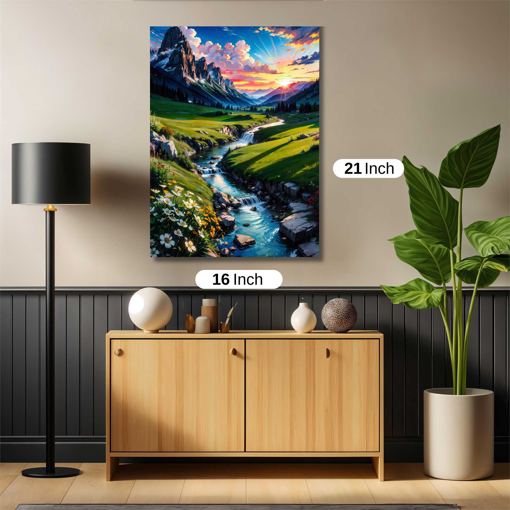 Alpine Bliss Safe Wall Magnetic / M
