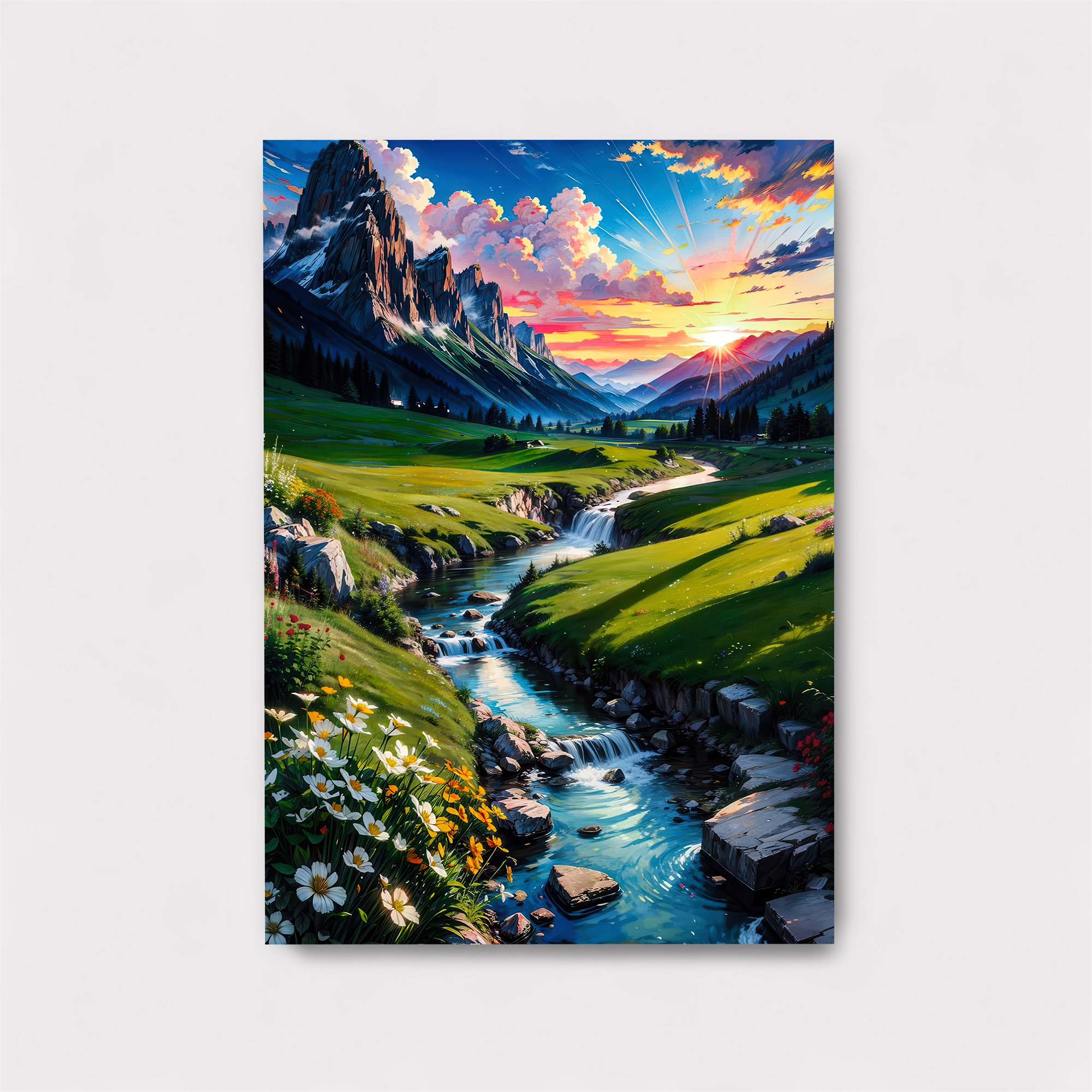 Alpine Bliss Safe Wall Magnetic / M