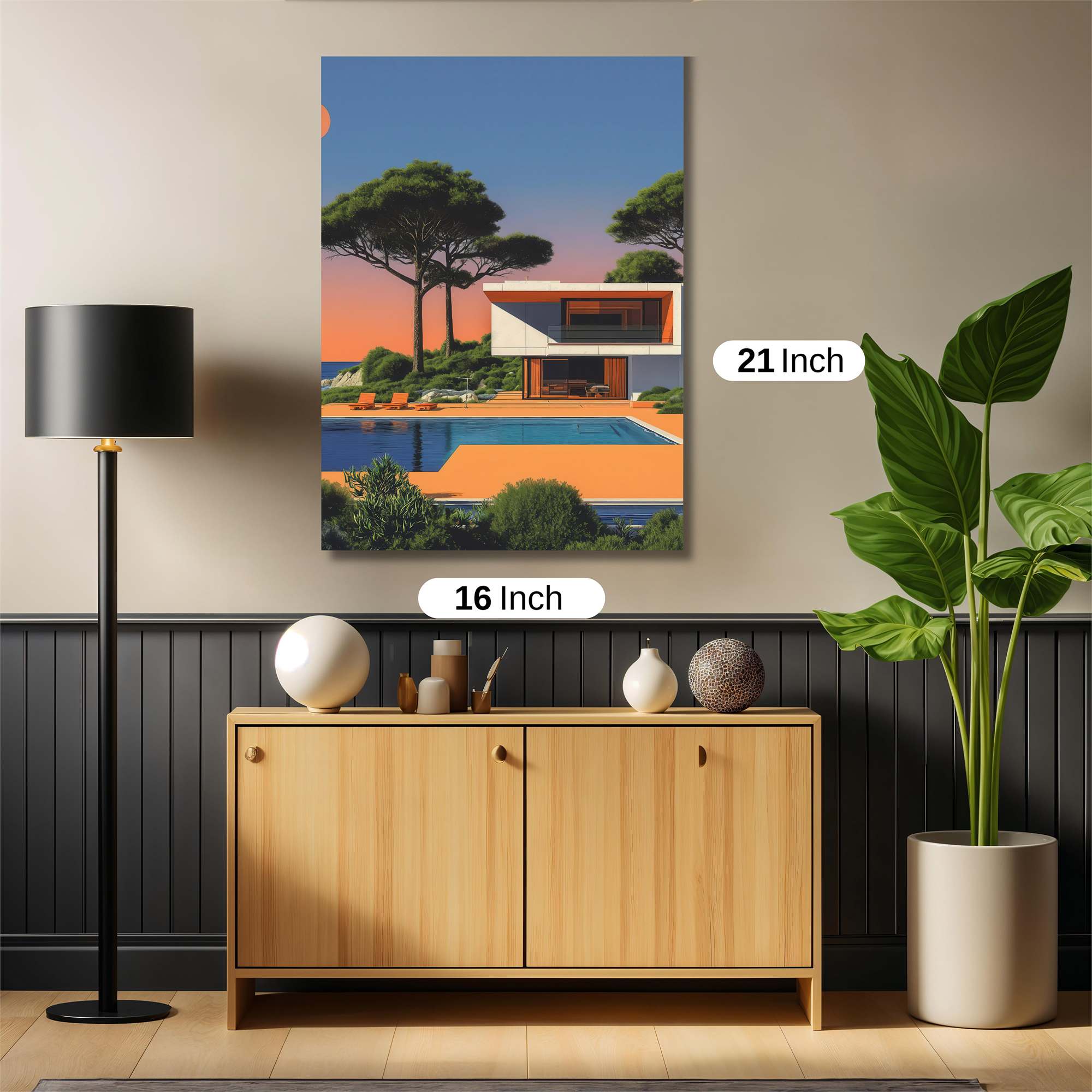 Villa Serenity Safe Wall Magnetic / M