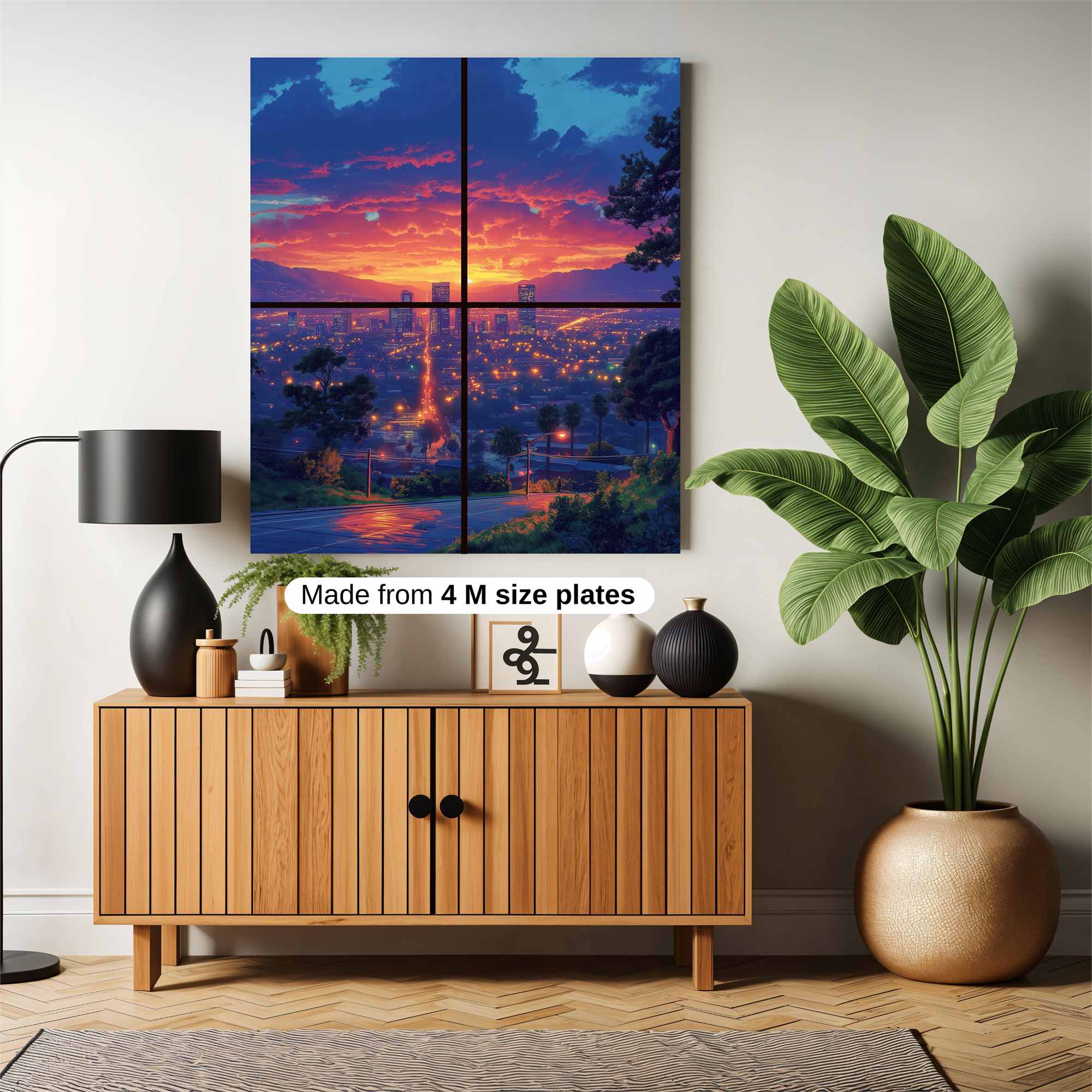 City Twilight Safe Wall Magnetic / M