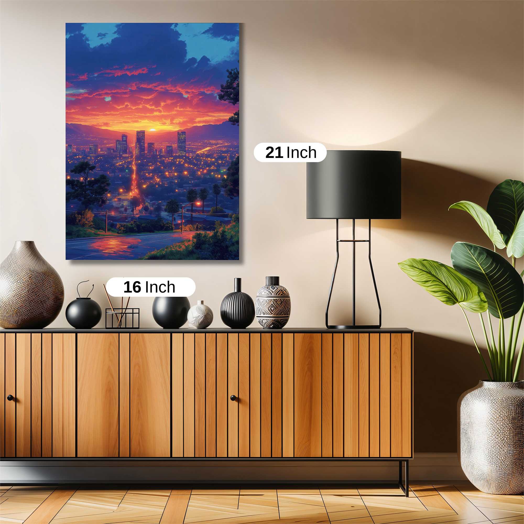 City Twilight Safe Wall Magnetic / M