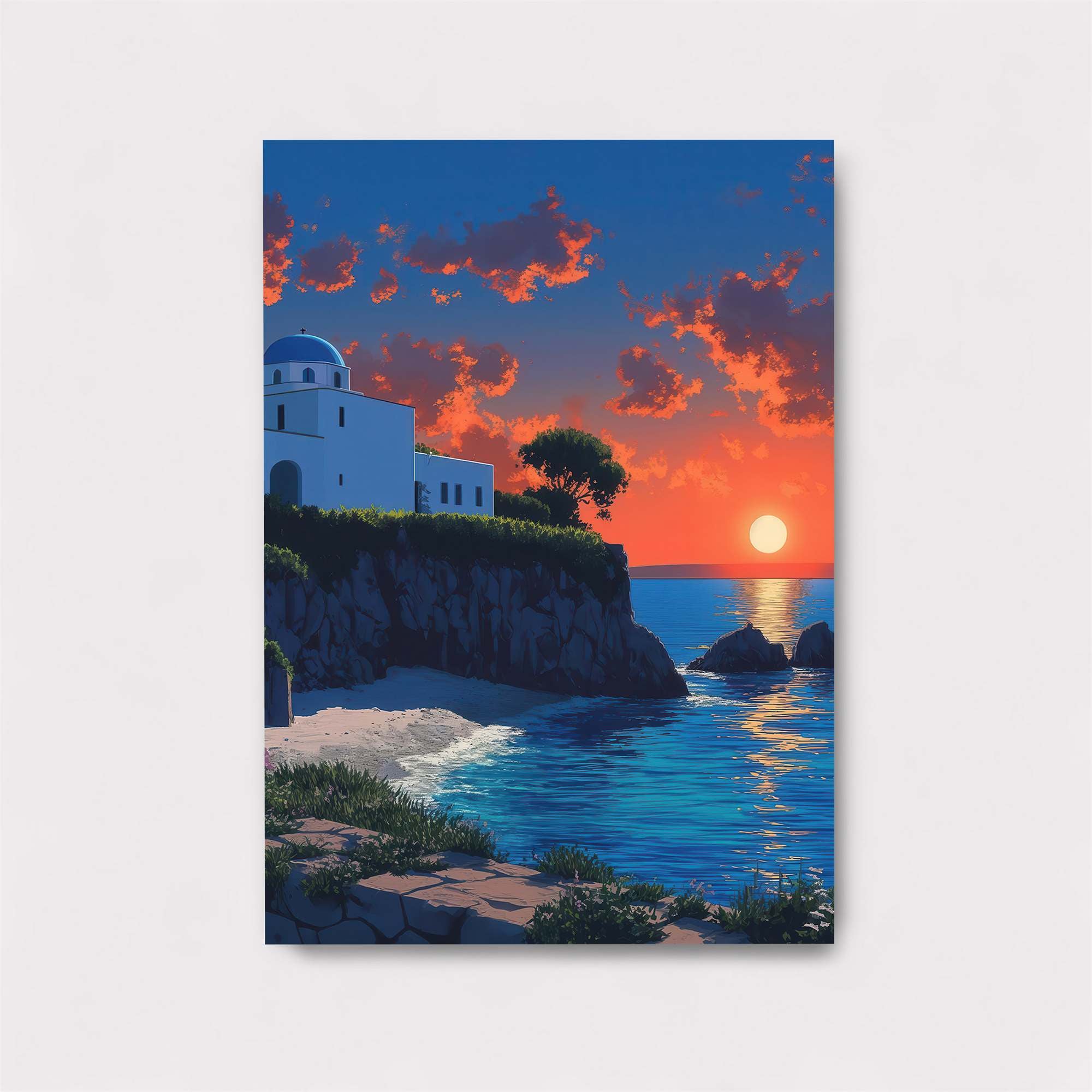 Santorini Serenity Safe Wall Magnetic / M