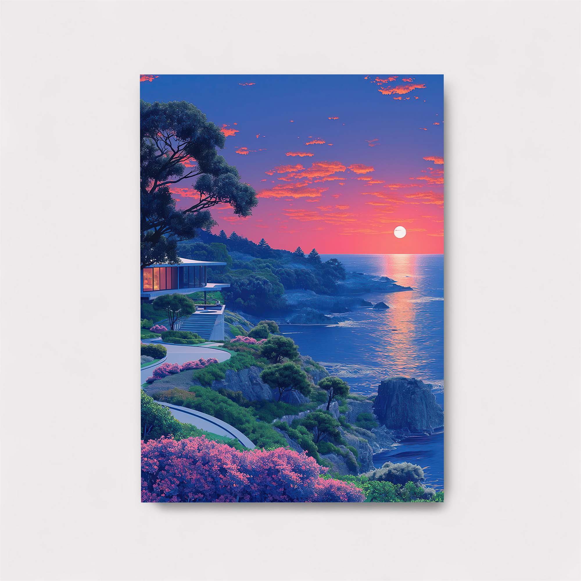 Sunset Serenity Safe Wall Magnetic / M