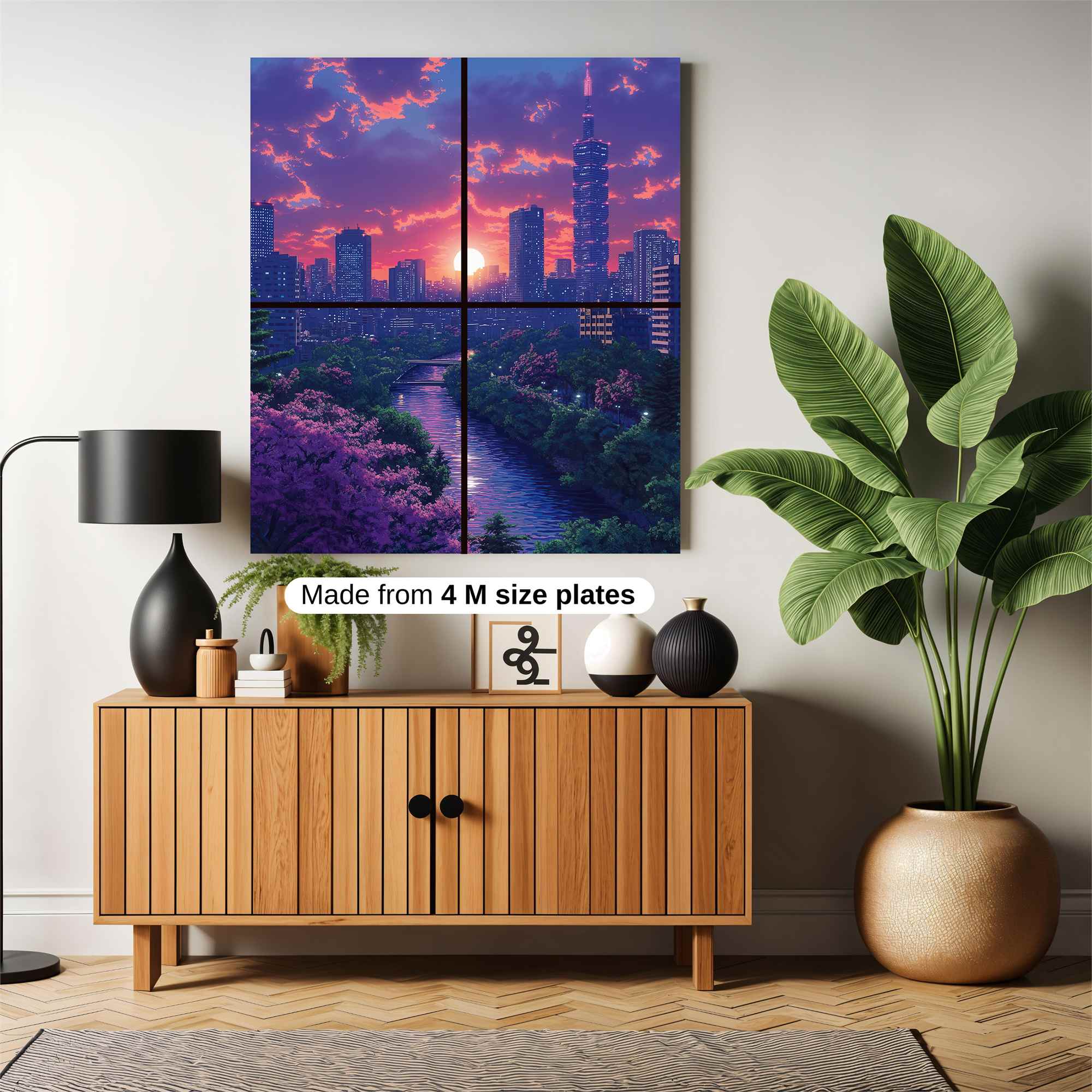 Taipei Twilight Safe Wall Magnetic / M