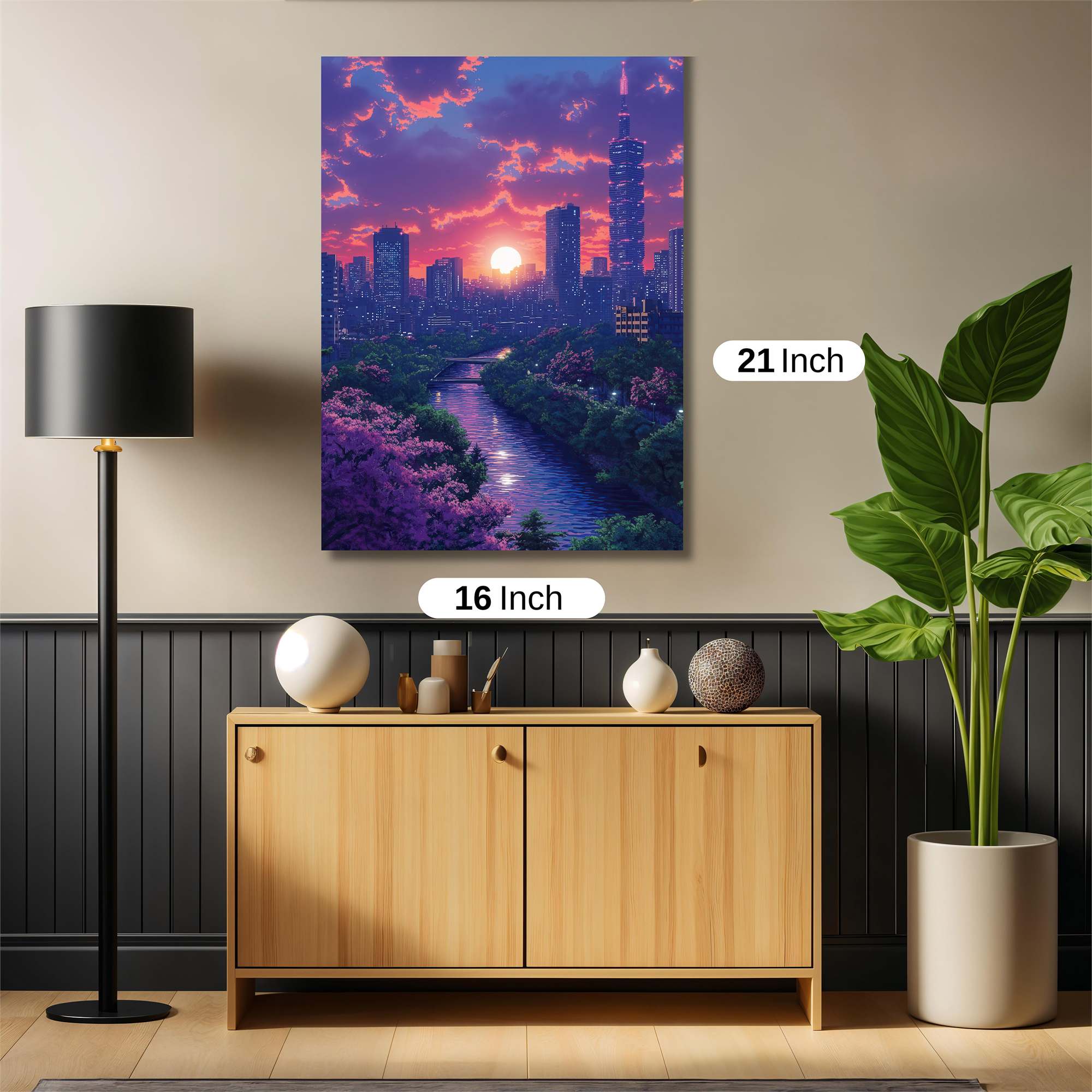 Taipei Twilight Safe Wall Magnetic / M
