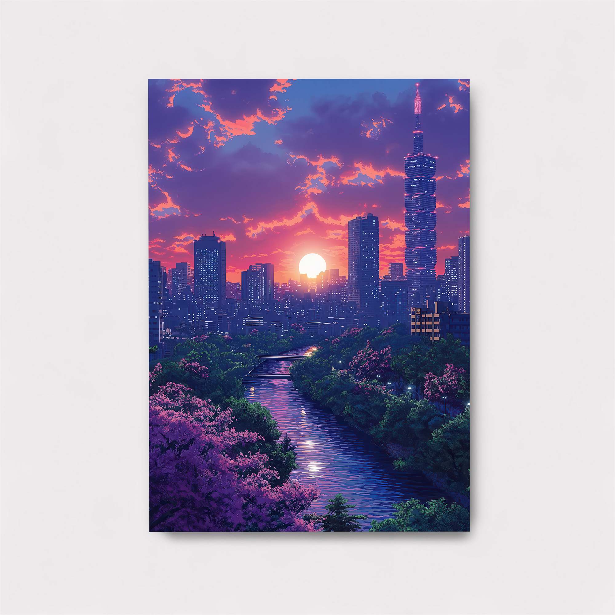 Taipei Twilight Safe Wall Magnetic / M