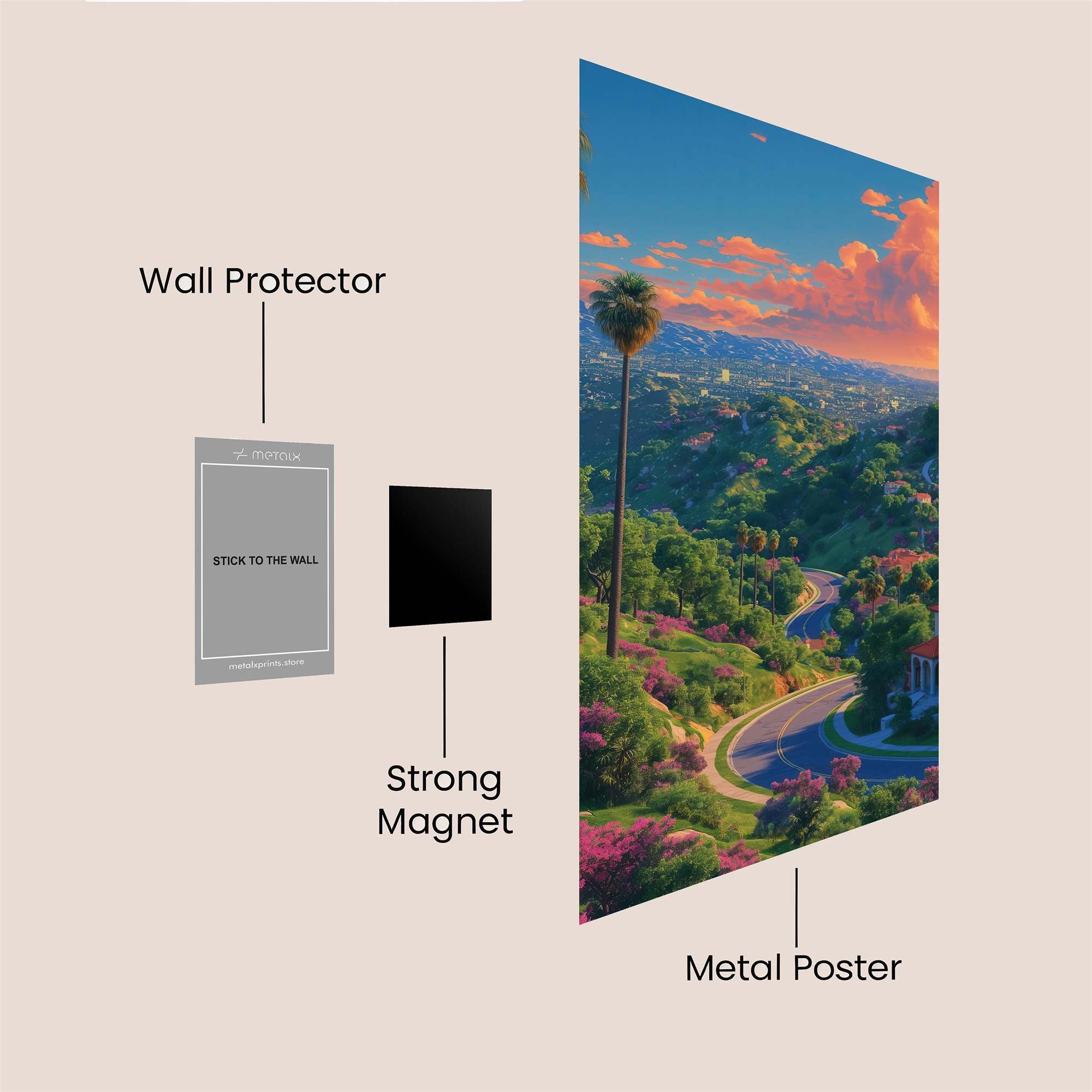 Griffith Serenity Safe Wall Magnetic / M