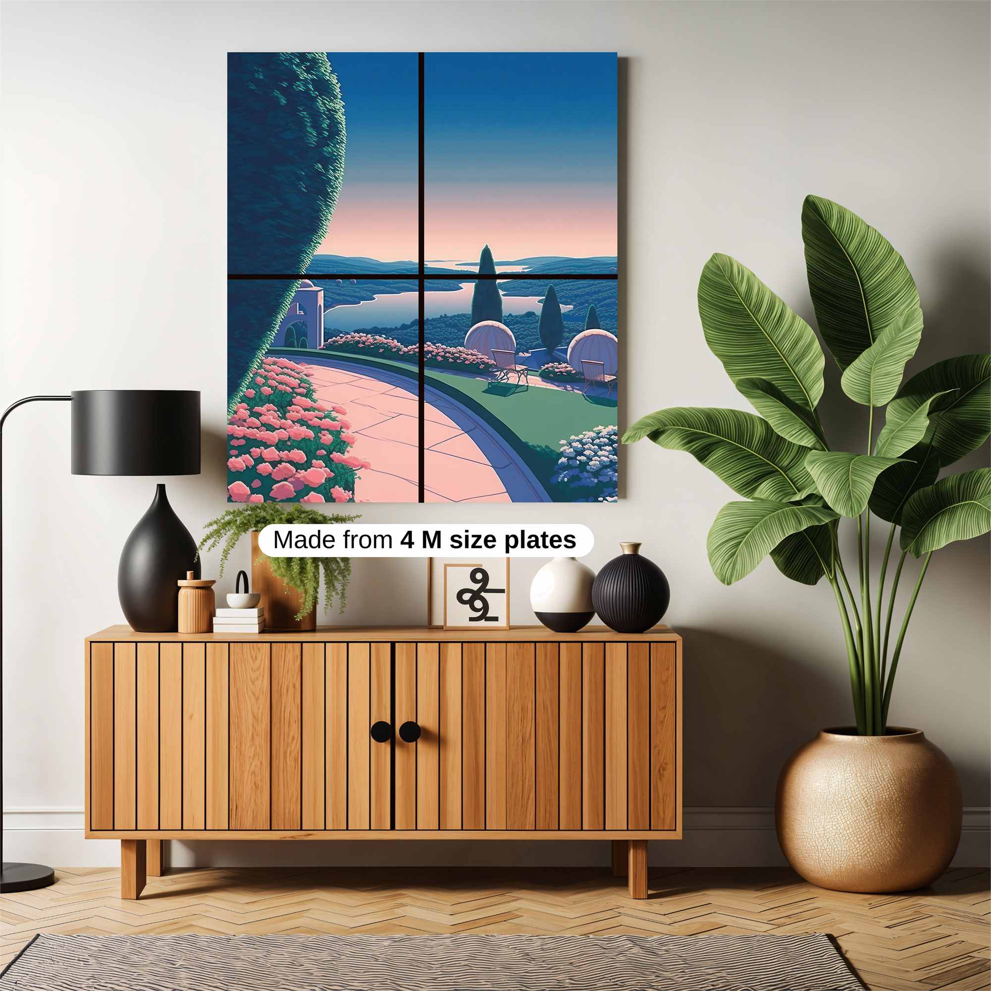 Sunset Serenity Safe Wall Magnetic / M